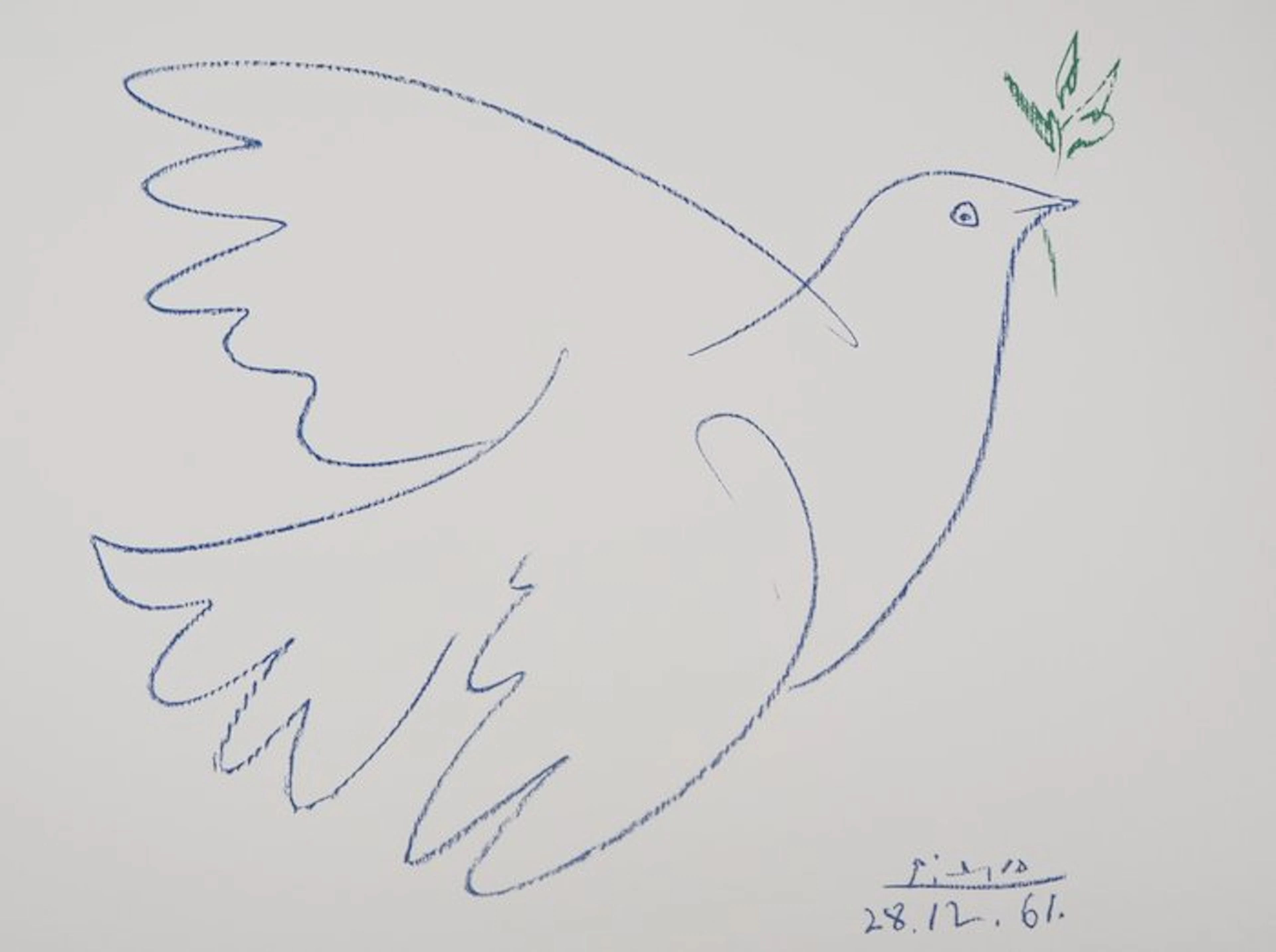 Pablo Picasso (1881-1973) - La Colombe de la Paix