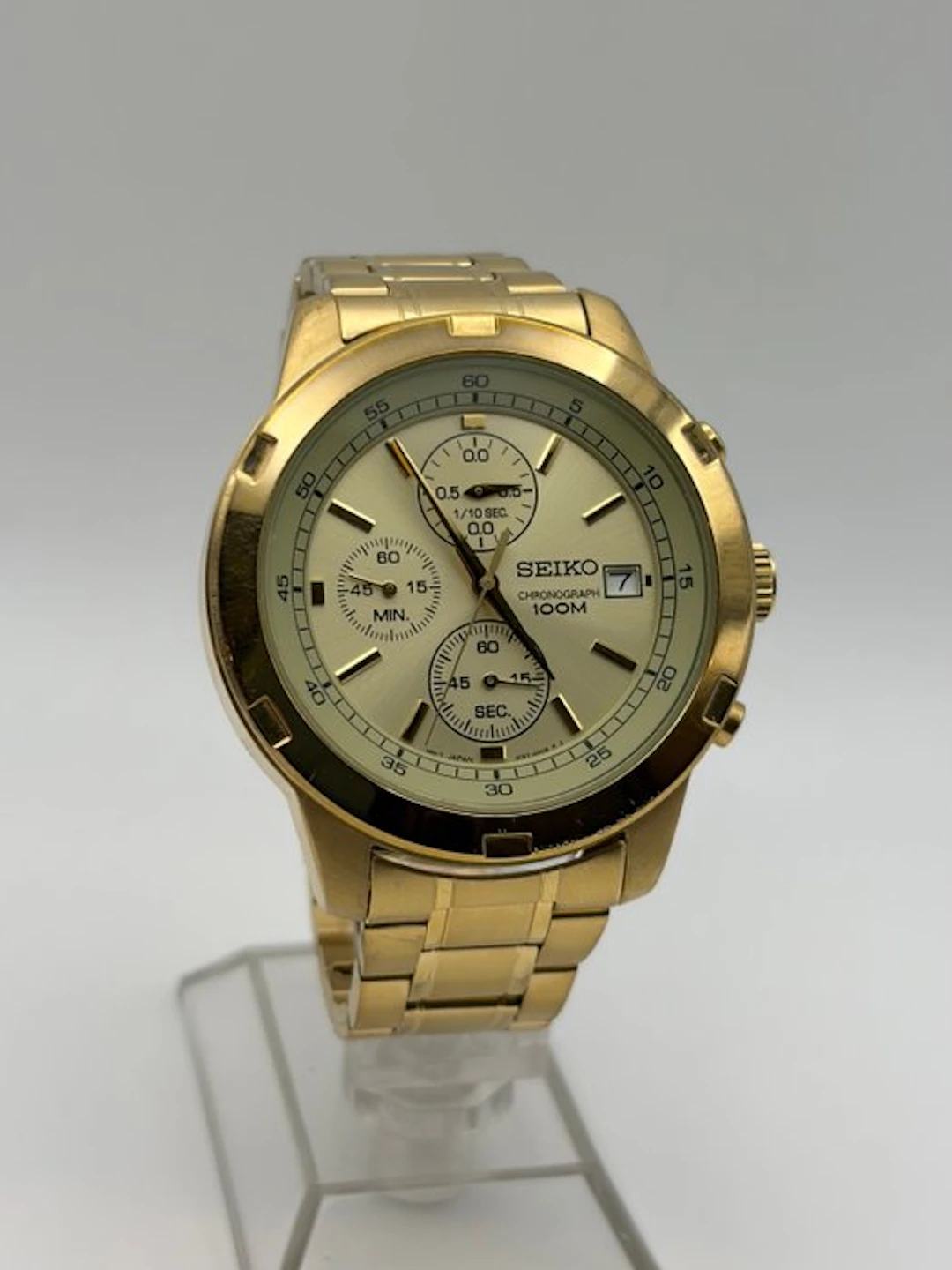 Seiko - Gold Chronograph 100M - No reserve price - 4T57-00B0 - Men - 2000-2010