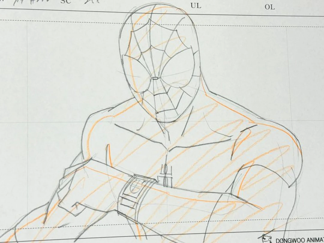 Marvel - Original animation drawing - Ultimate Spider-Man (TV series, 2012)