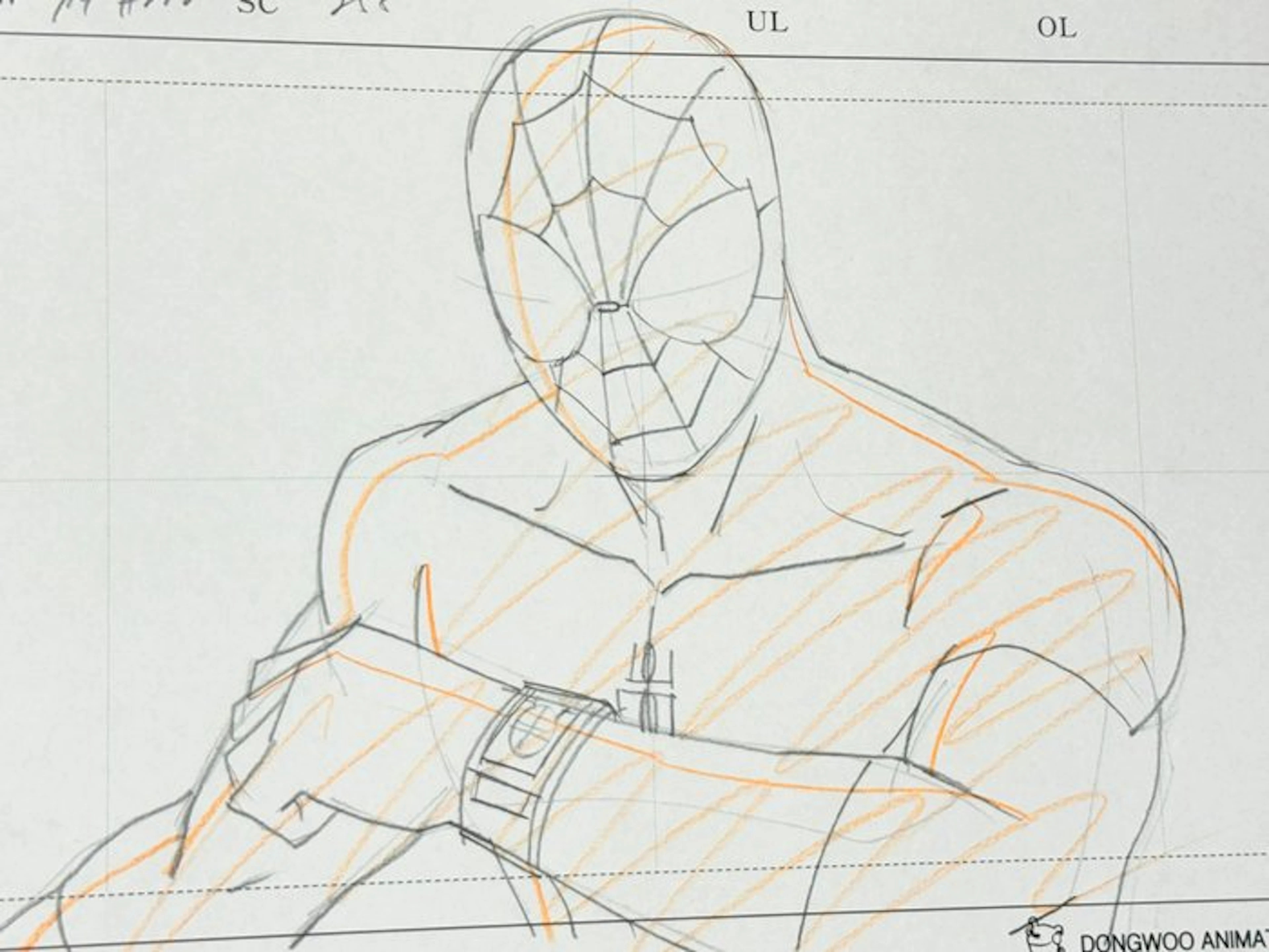Marvel - Original animation drawing - Ultimate Spider-Man (TV series, 2012)