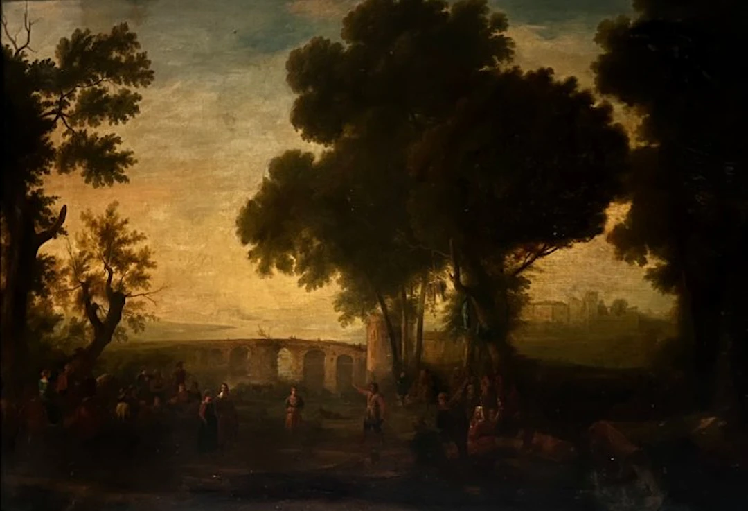 Claude Lorrain (1600-1682), After - The Village Fête - XL format