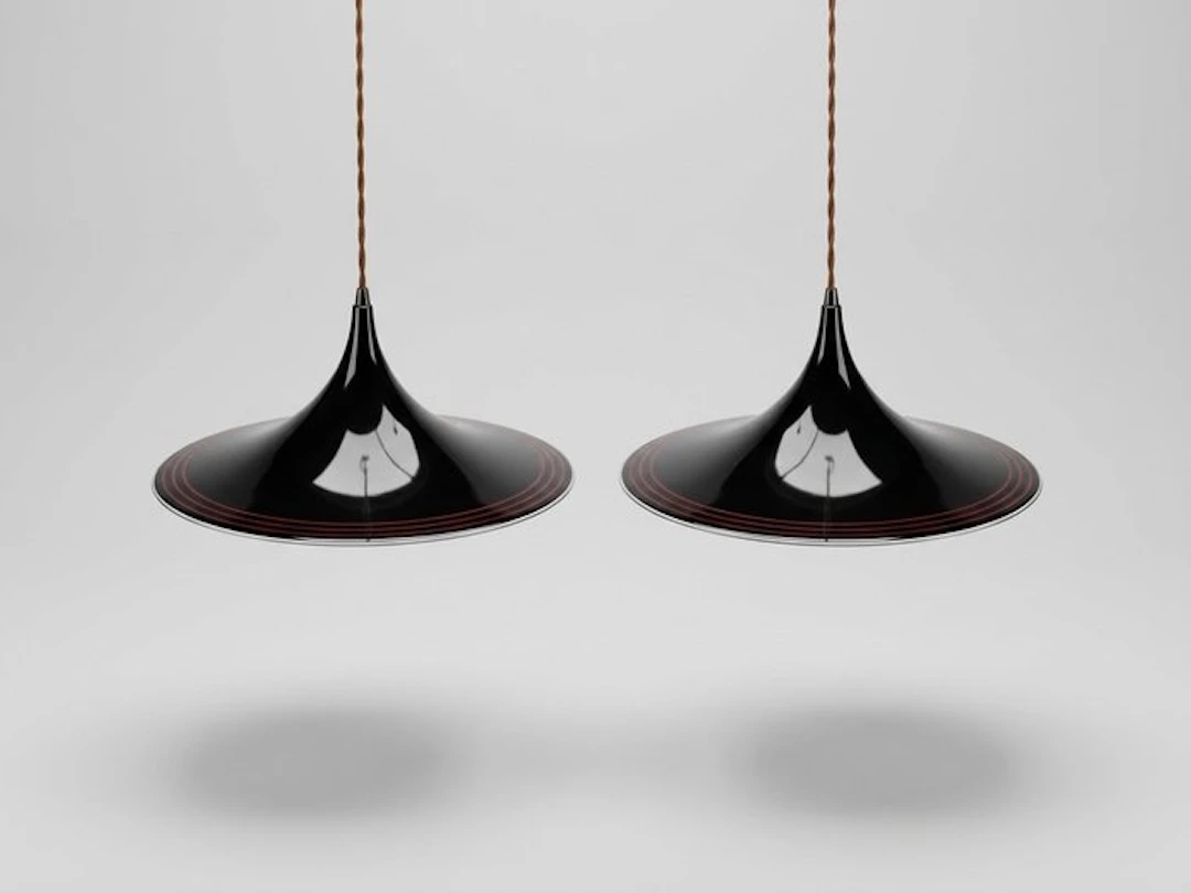 attri Meblo - Hanging lamp (2) - Trumpet or witch's hat...