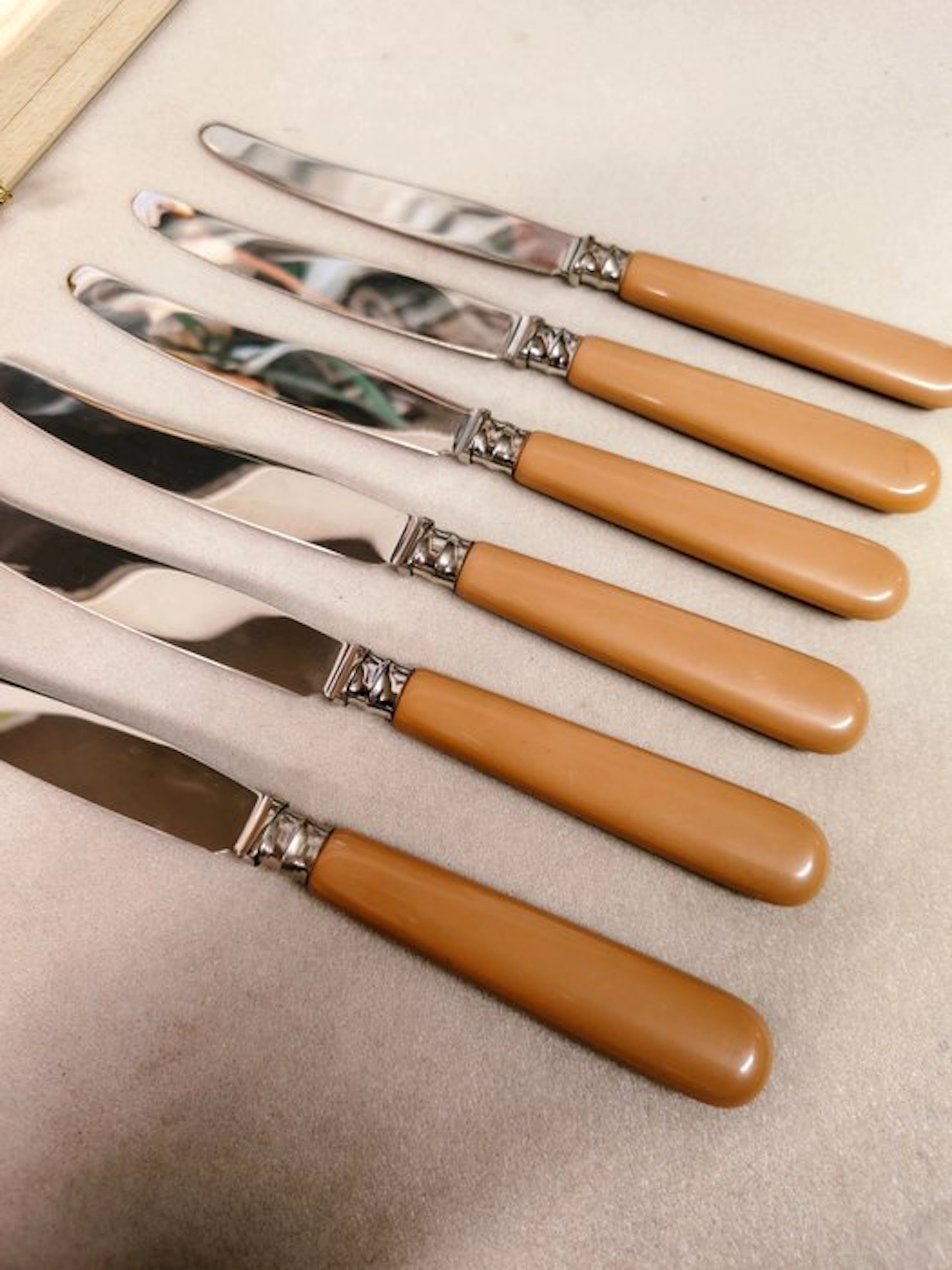 YTOURNEL coutelier orfèvre - Table knife - Resin, Steel