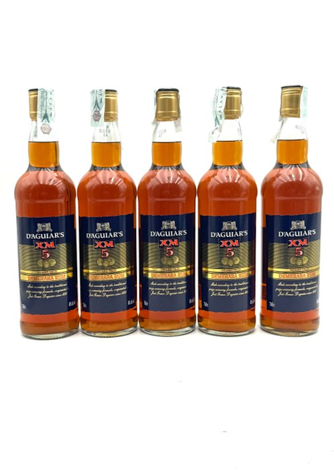 d'Aguiar's Banks DIH - XM Demerara - 5yo - b. 2000s - 70cl - 5 bottles