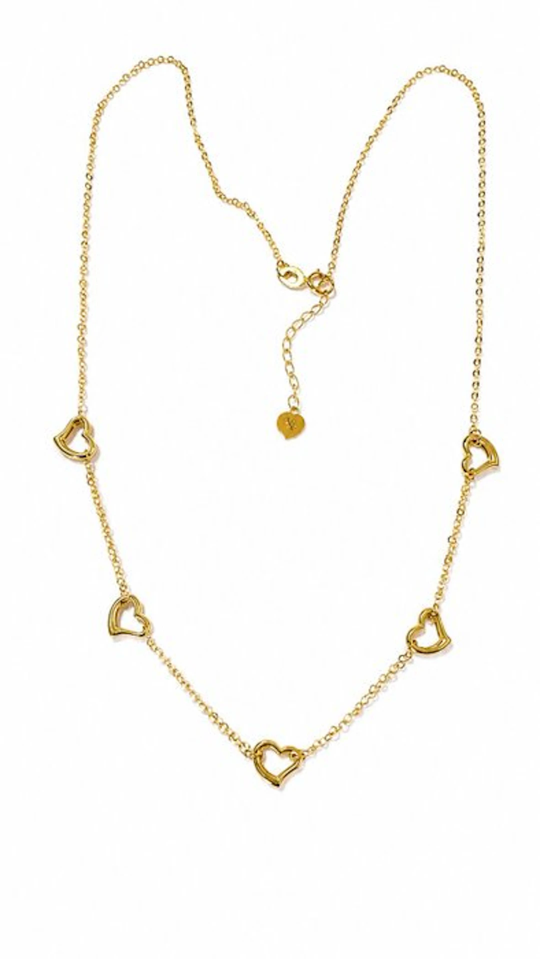 No reserve price - Necklace - 18 kt. Yellow gold - Necklace 41/43.5 cm - 1.30 g