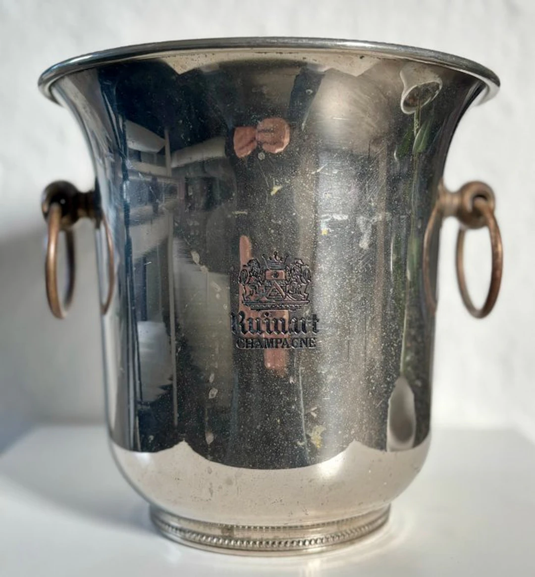 Argit - Champagne cooler - Brass - Ruinart Vintage