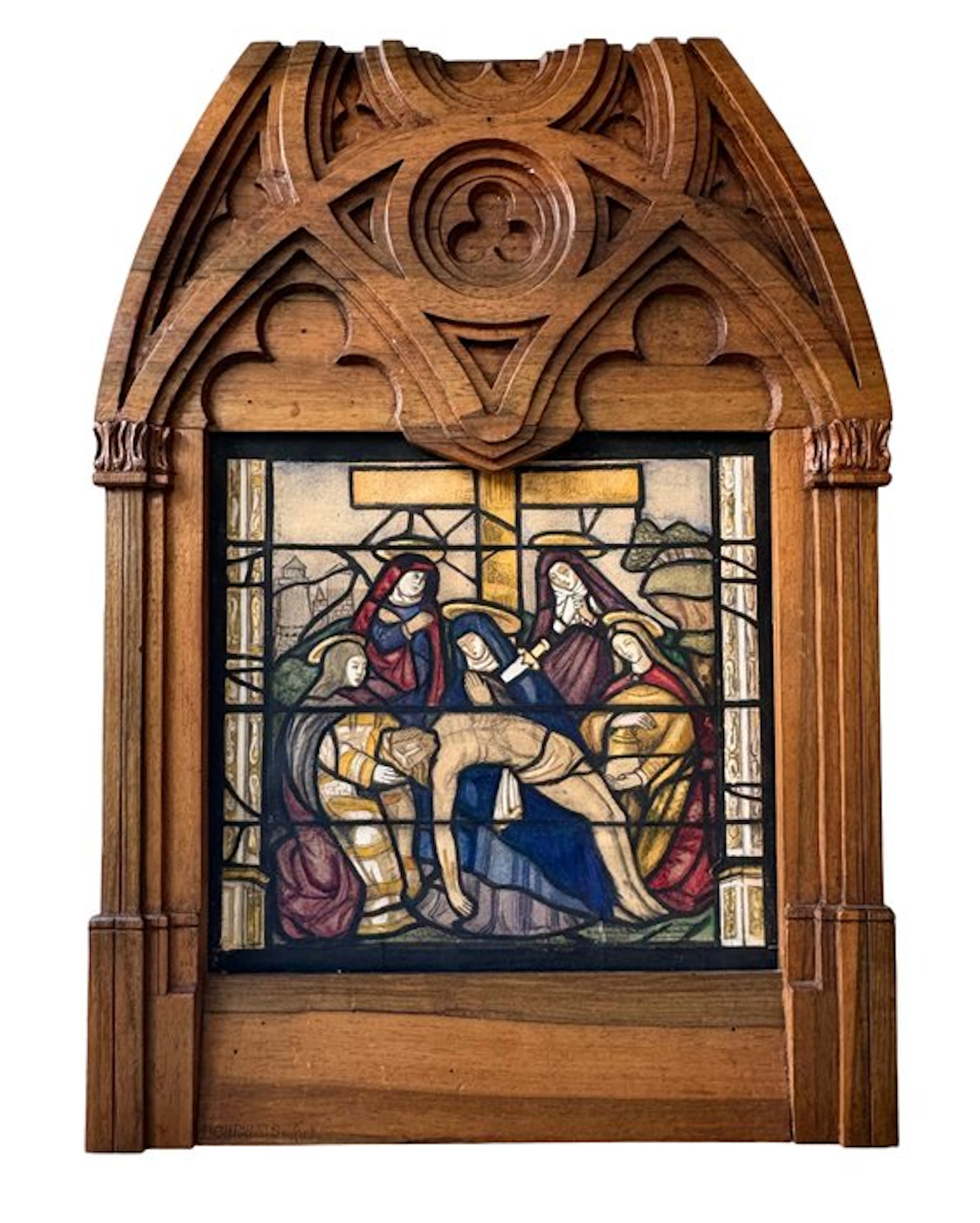 Wall decoration - Bon Marché - Purification of Christ - France - Neugothik