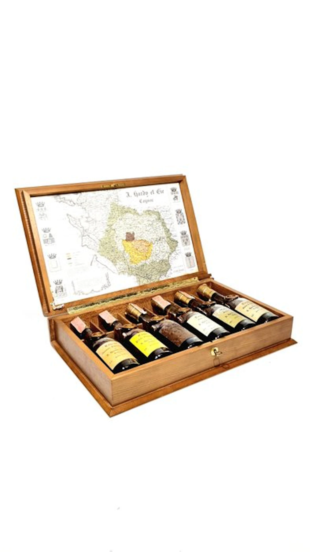 Hardy - Collection 6 Crus du Cognac - b. 1980s - 35cl - 6 bottles