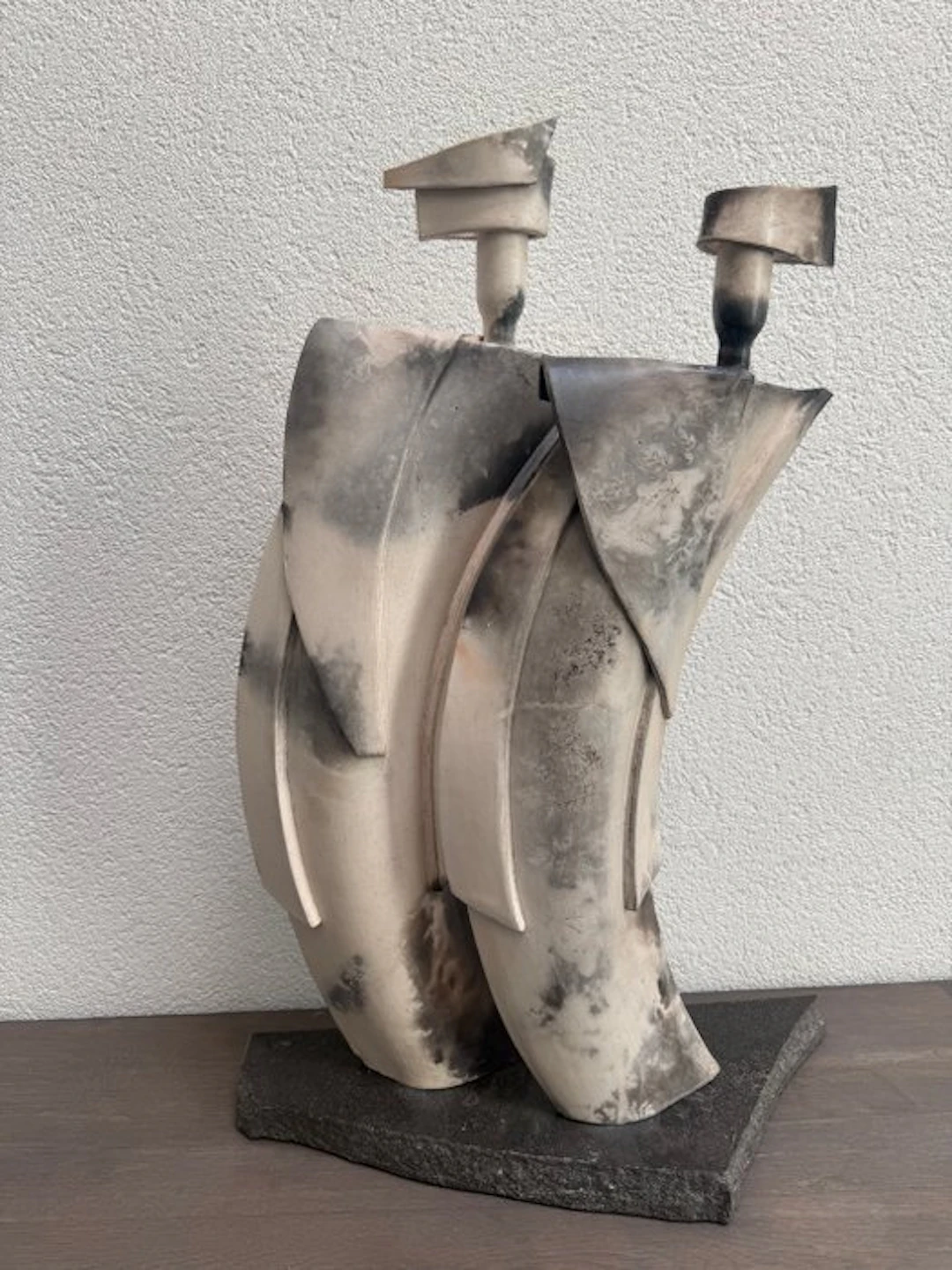 Atelier In Vuur en Vlam - Lia Vriend - Statue, Onbekend - 56 cm -