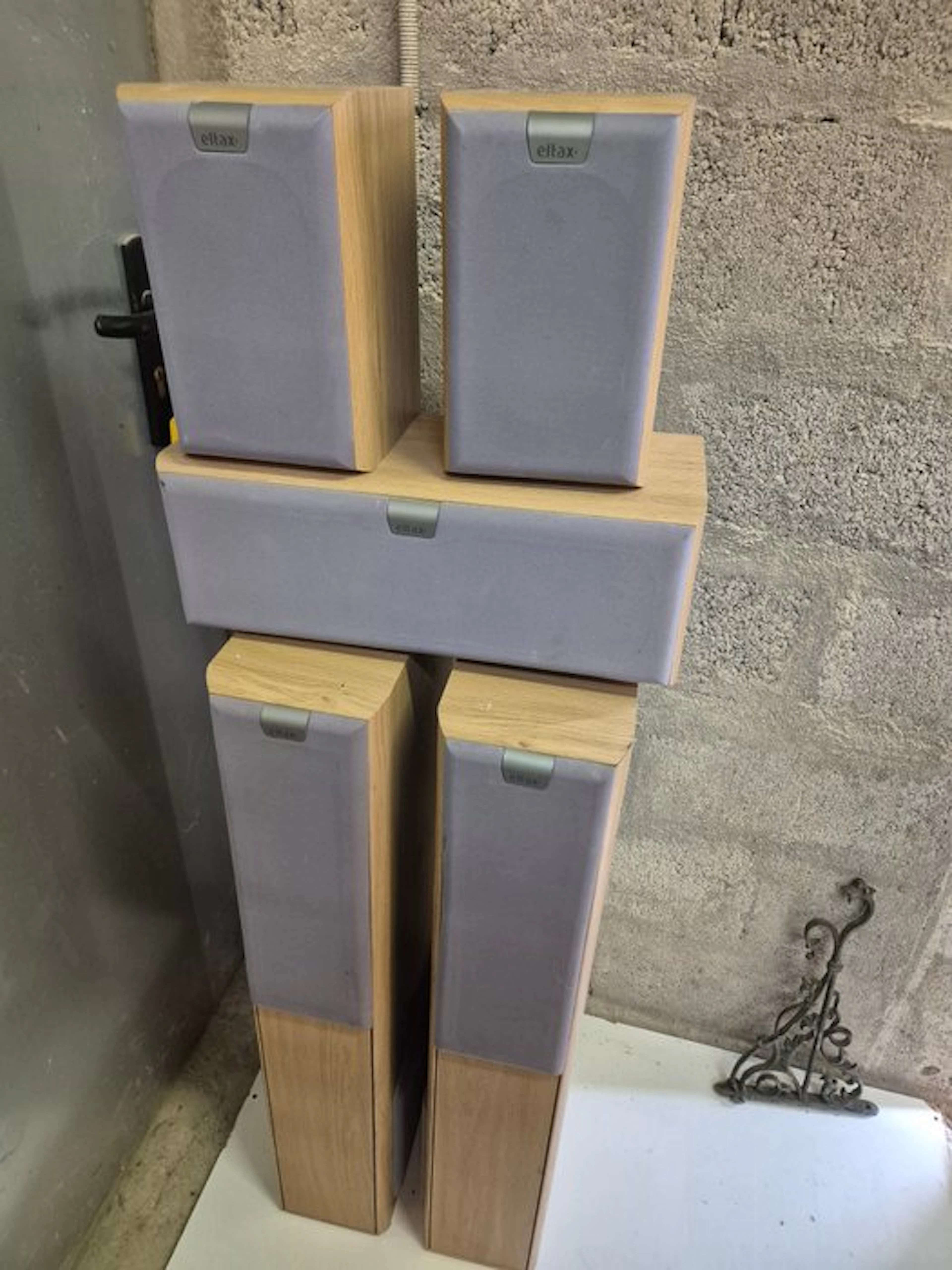 Eltax - Hollywood 5.0 Home Cinema Surround Package Speaker set