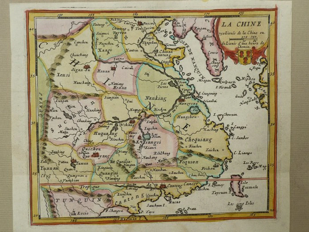 Asia - China / Corea; Liebaux - La Chine - 1721-1750