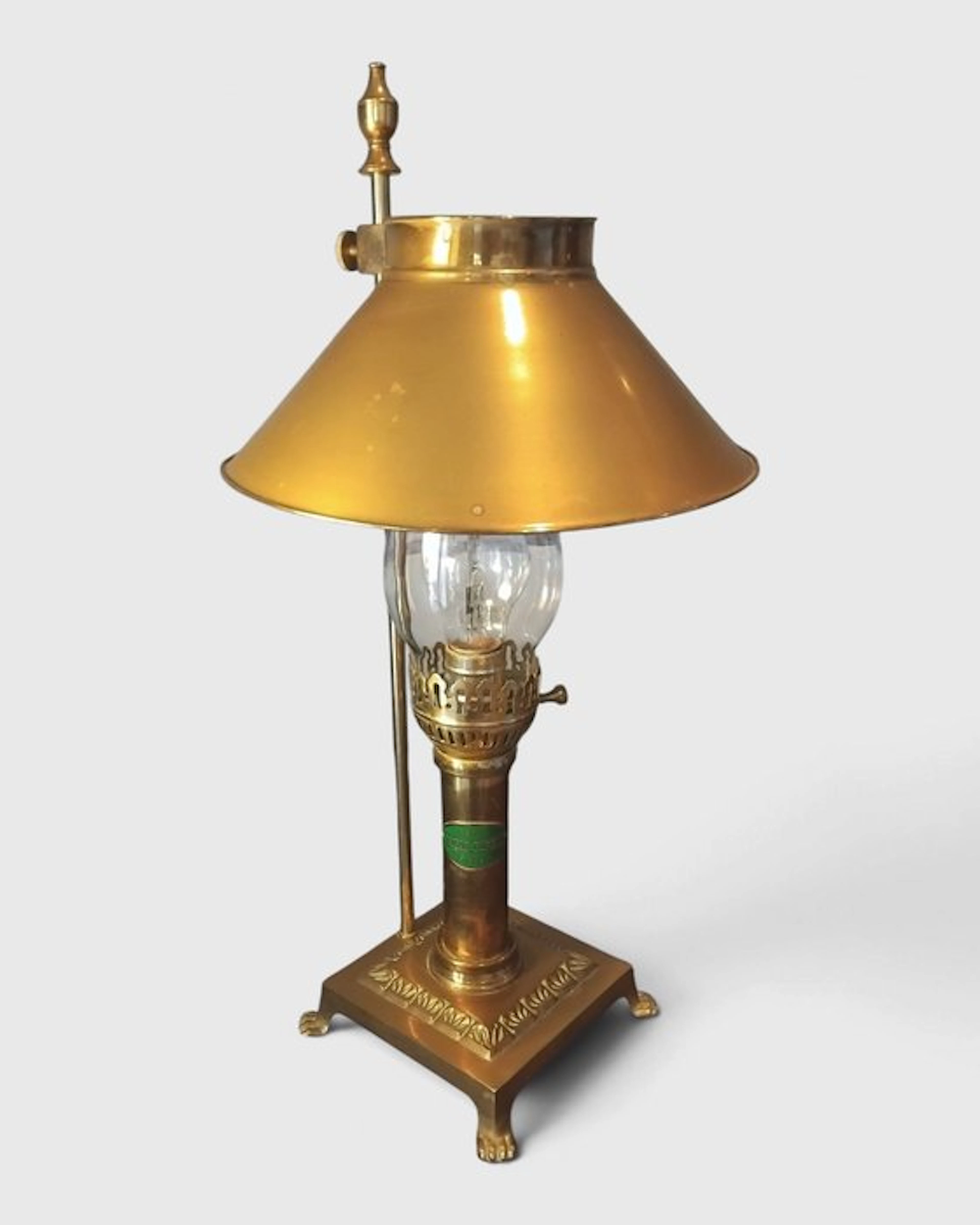Table lamp - 1920-1930. Gilded brass - Orient Express Model