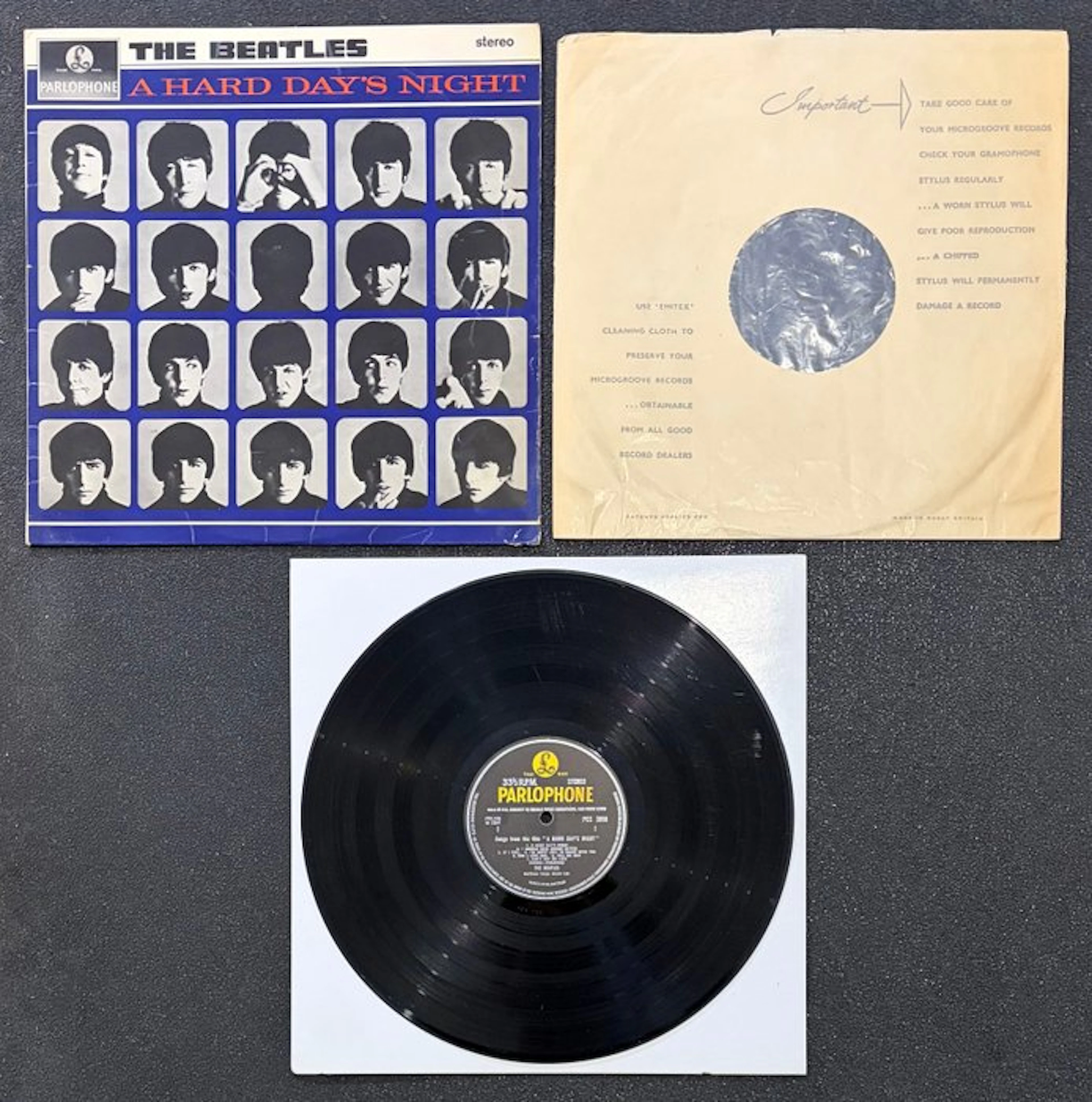Beatles - A Hard Day’s Night (UK) – Early Stereo -1/-1...