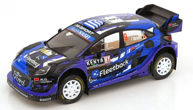 Solido 1:18 - Model car - Ford Puma Rally 1 No.9