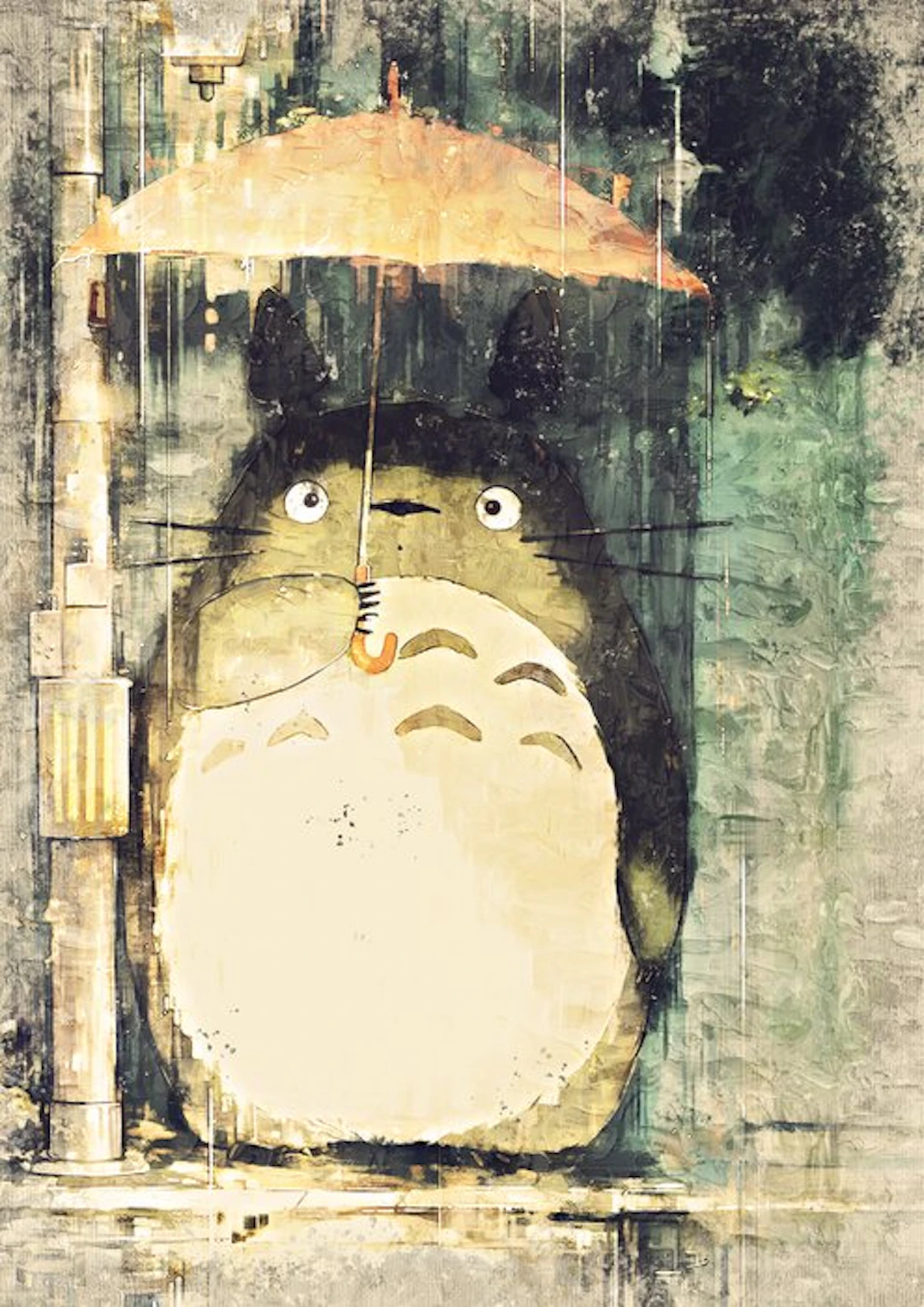 Boriani - Totoro - oil limited edition 7/20