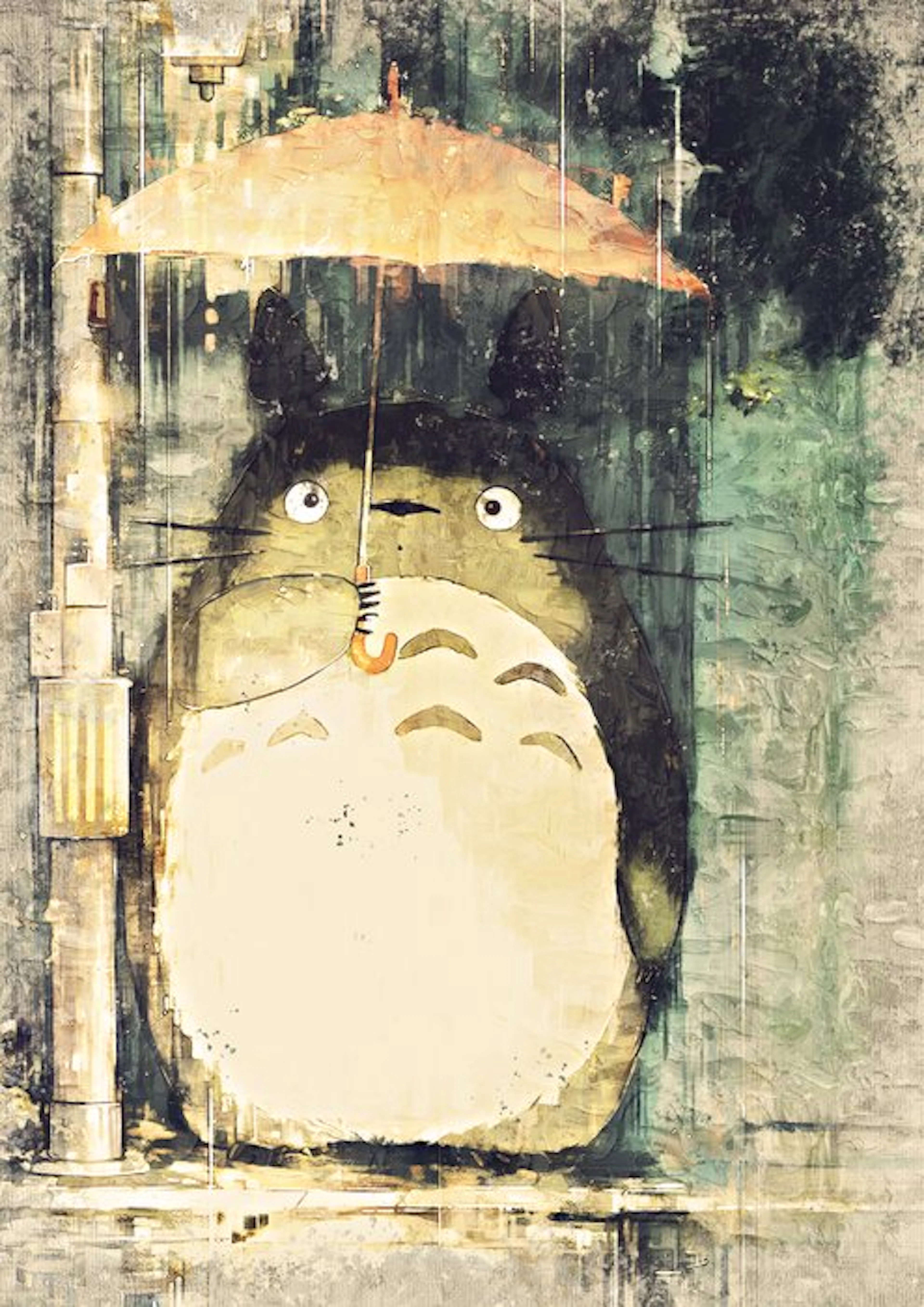 Boriani - Totoro - oil limited edition 7/20