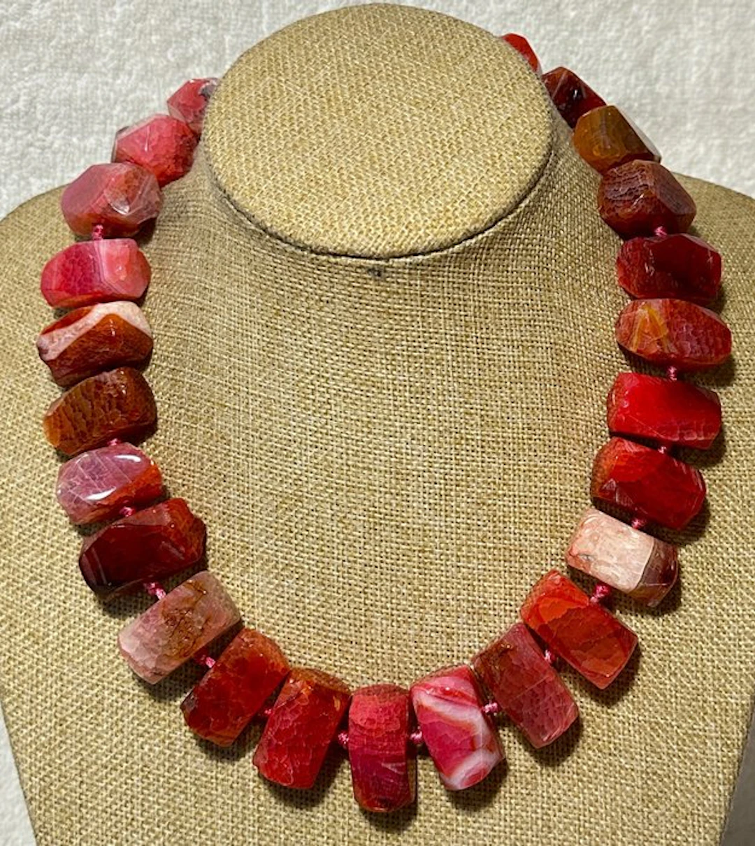 Natural Red Agate from Brazil