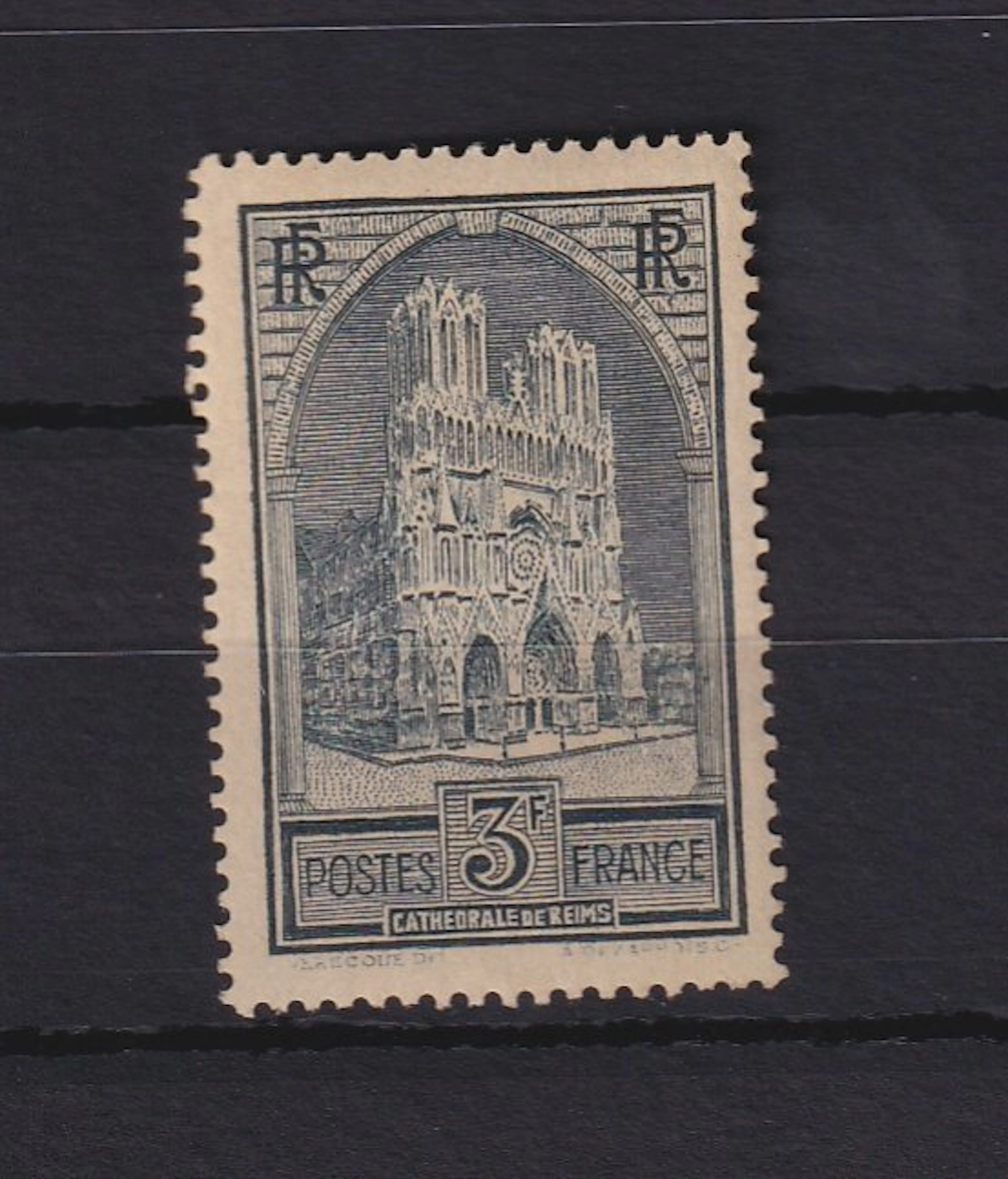 France 1929/1931 - neuf sans charnière, type I cathédrale de Reims