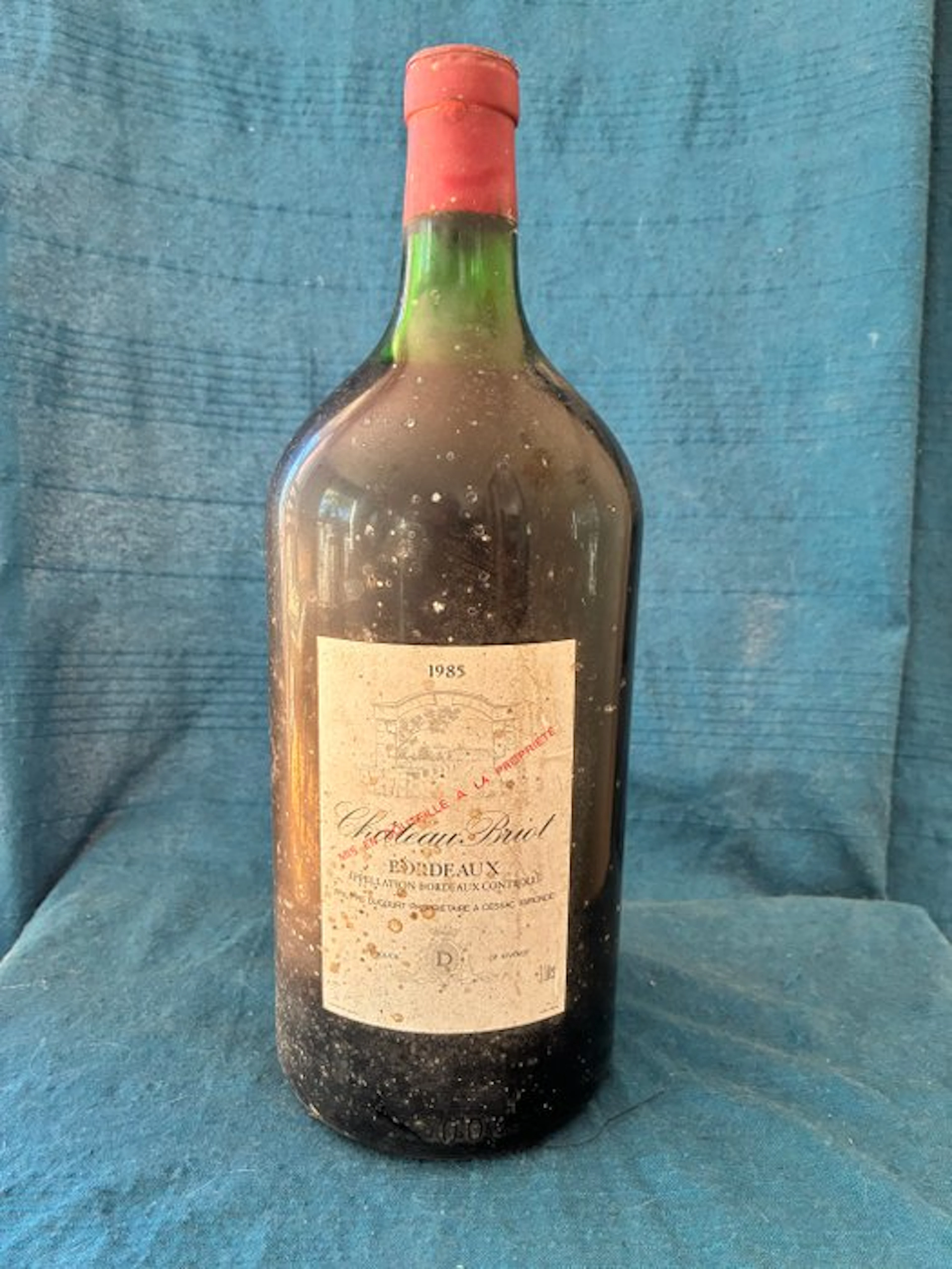 1985 Chateau Briot - Bordeaux - 1 Double Magnum/Jeroboam (3.0L)