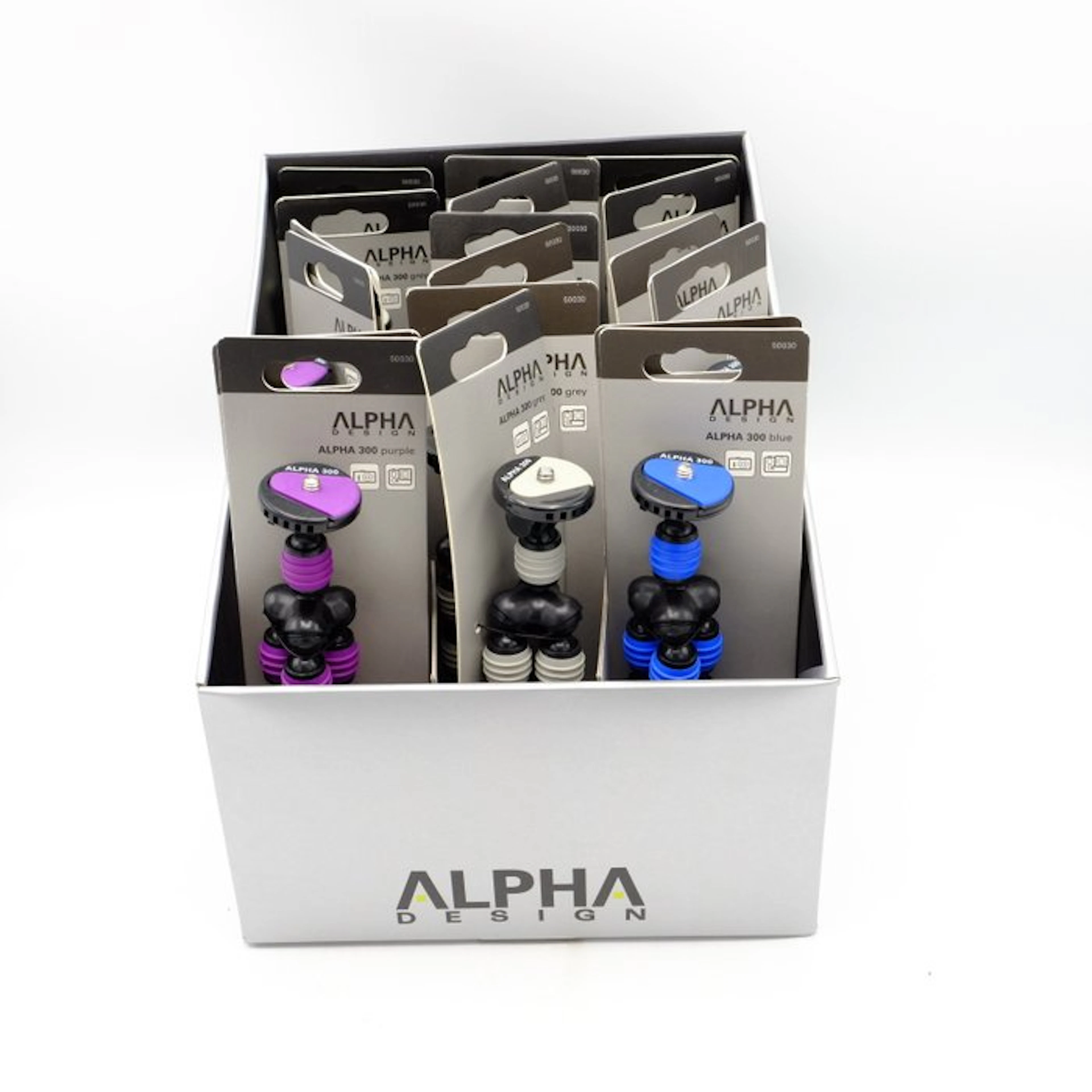 18x Cullmann Alpha 300 mini statief - Gorillapod (paars
