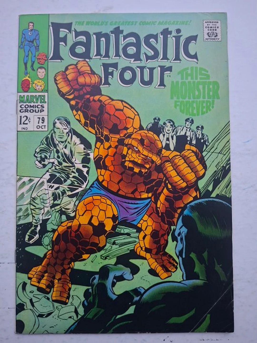 Fantastic Four 79 - 1 Comic - First edition - 1968