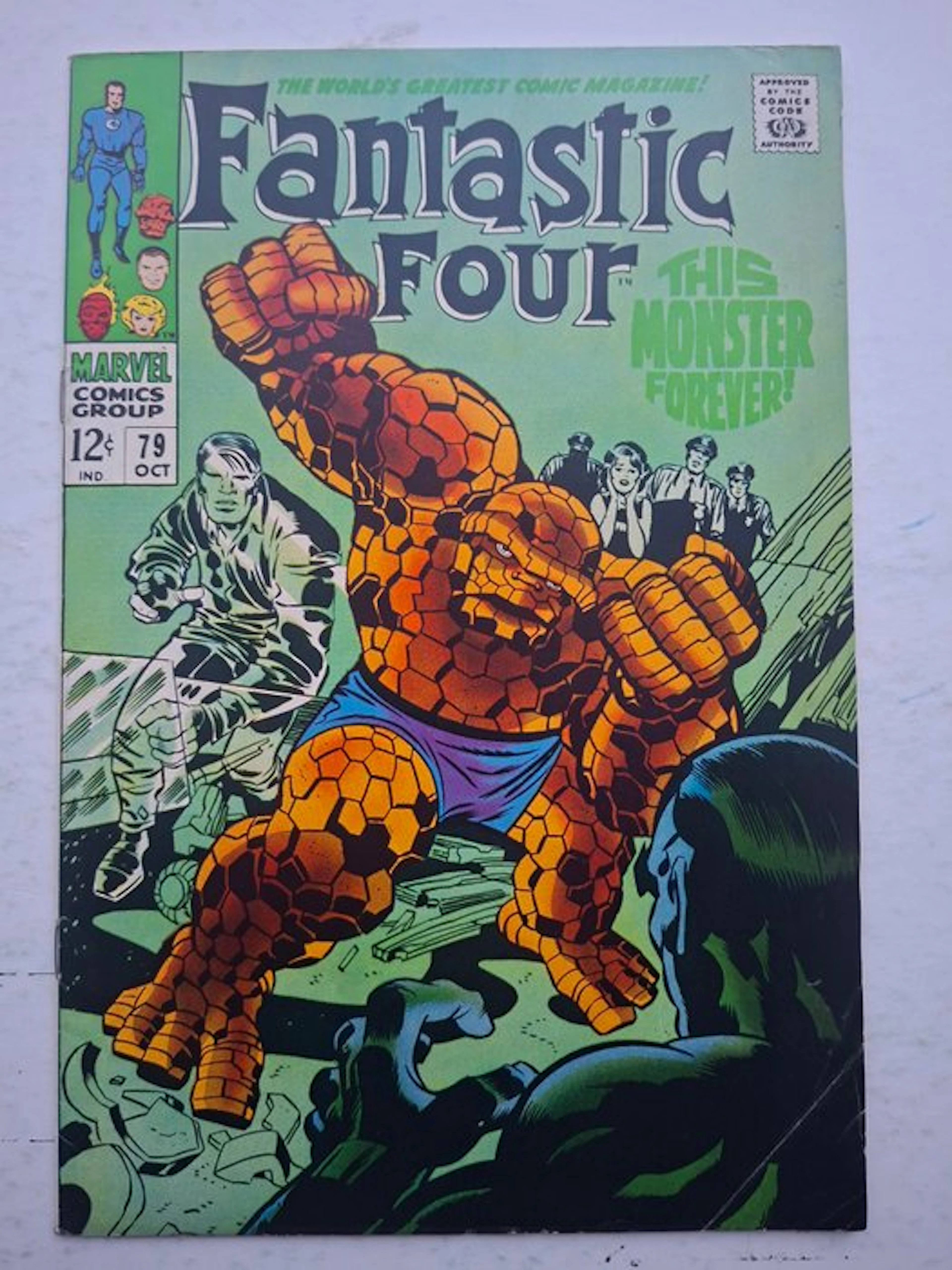 Fantastic Four 79 - 1 Comic - First edition - 1968