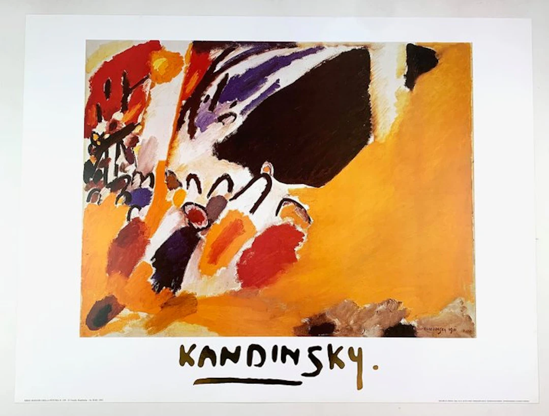Wassily Kandinsky (1866-1944) - Impression III (Concert)