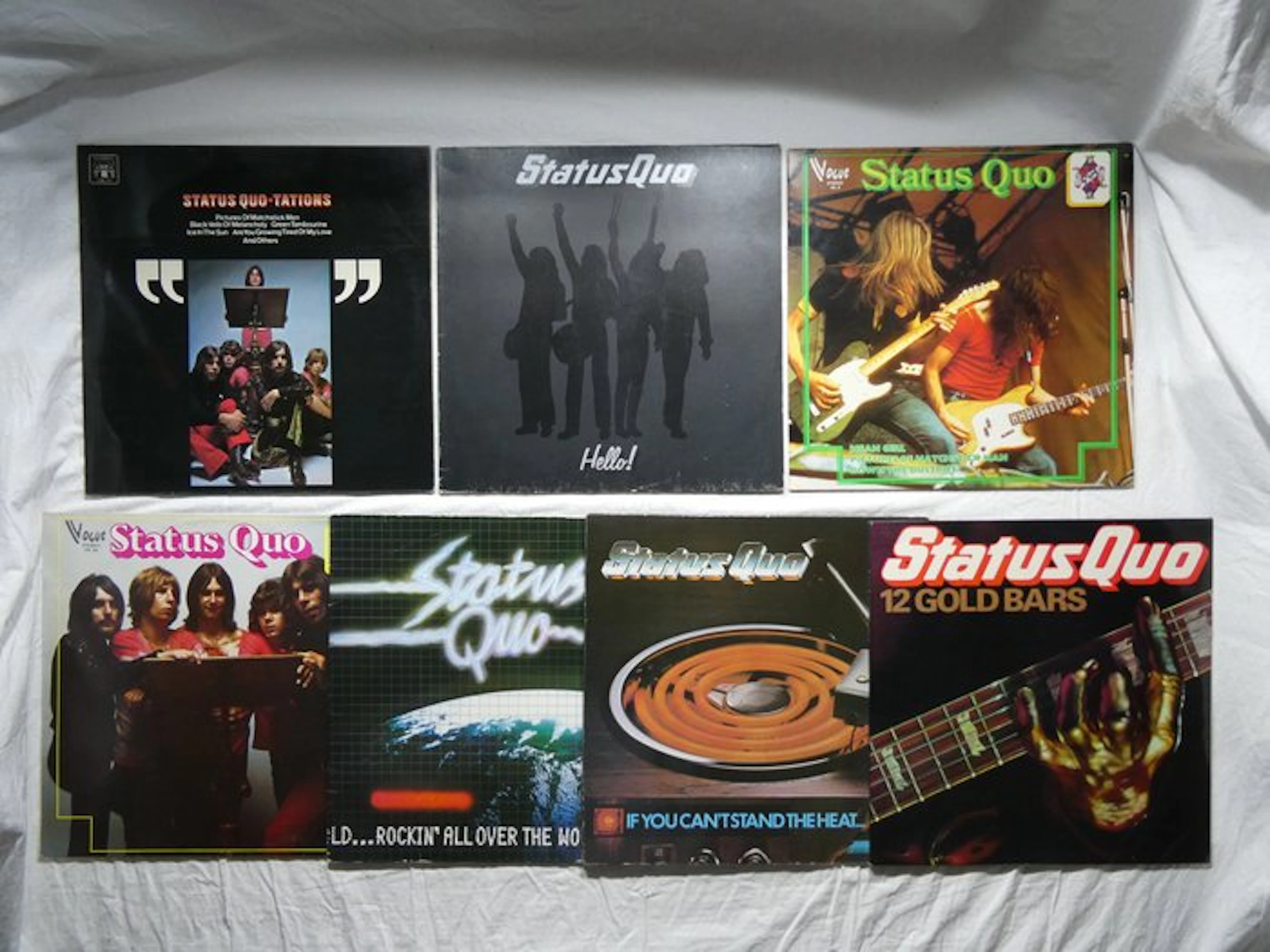 Status Quo - 7 x Albums - Multiple titles - LP albums (multiple items) - 1968