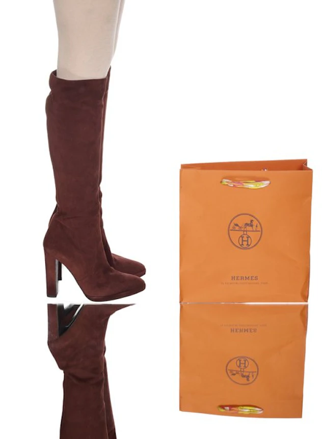 Hermès - Knee-high boots - Size: EU 40.5
