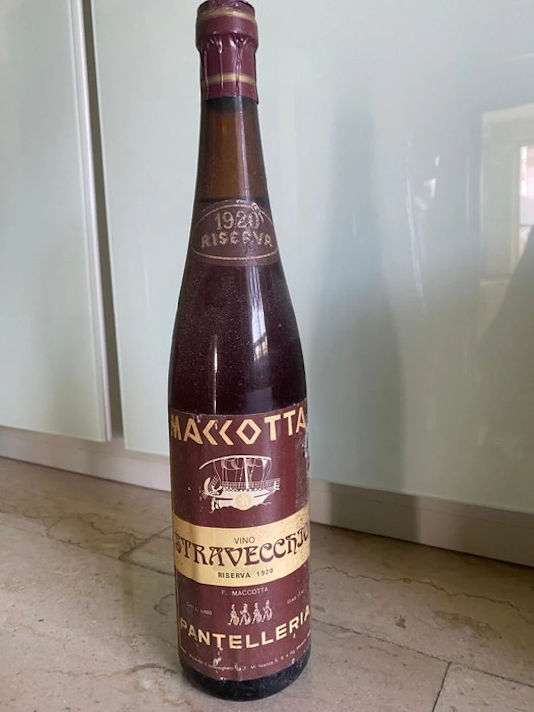 1920 Maccotta, Stravecchio - Pantelleria Riserva - 1 Bottle (0.75L)