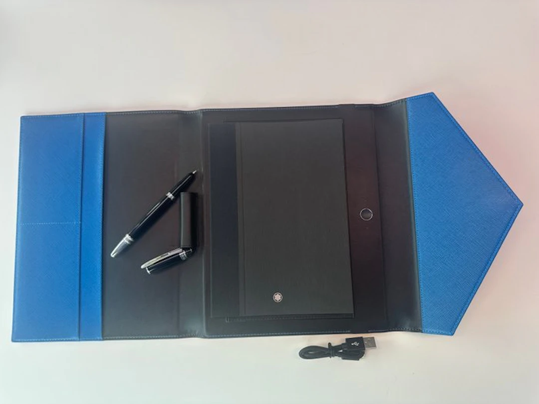 Montblanc - Augmented Paper Electric Blue with StarWalker - Ballpoint pen
