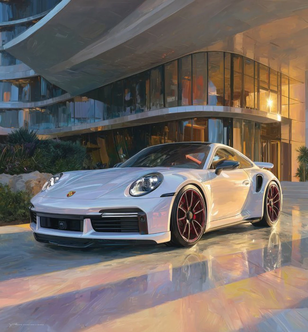 Canvas Fit - Alberto Ricardo - “Reflejos de Velocidad: Porsche 911 Turbo S”