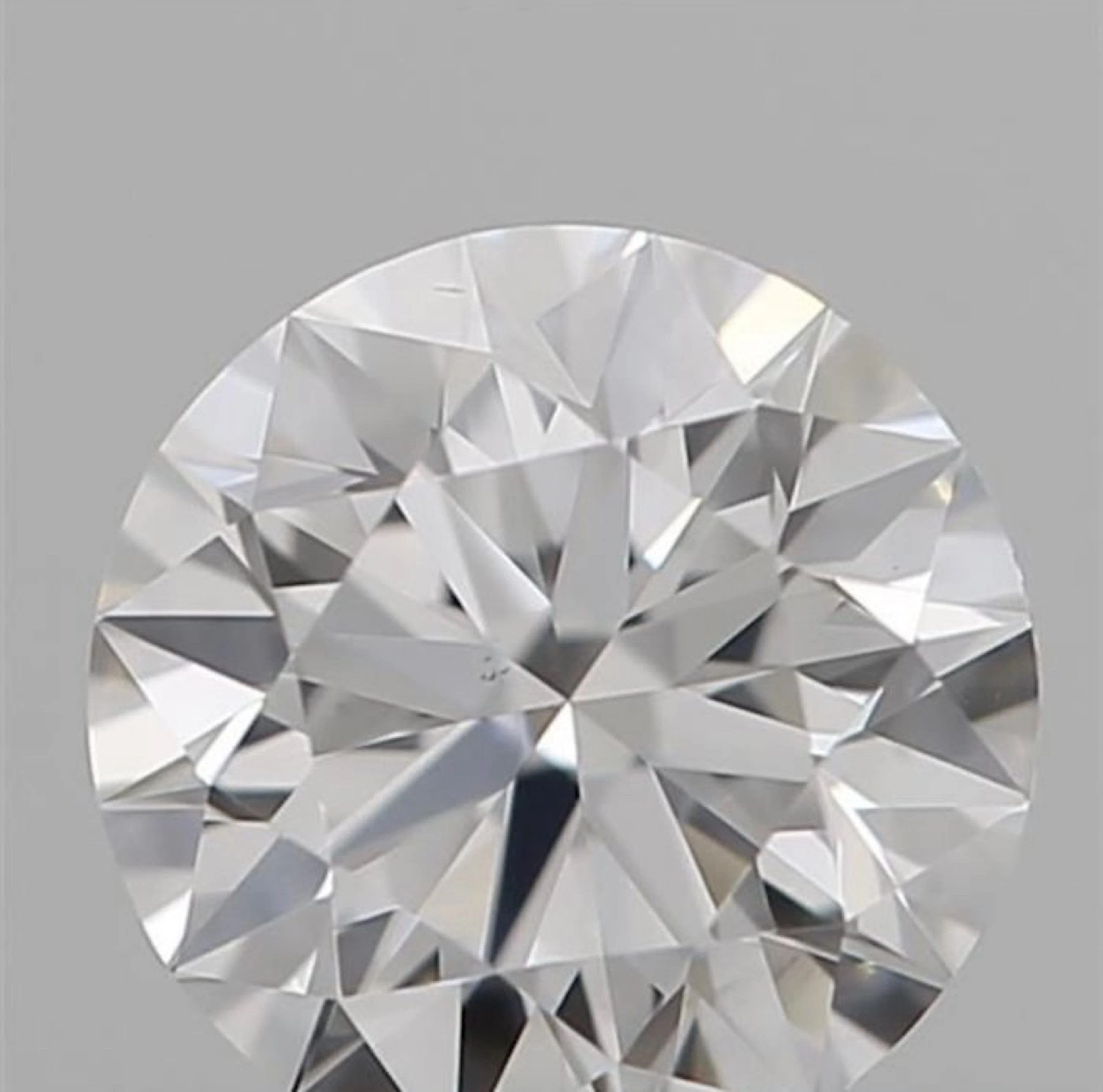 1 pcs Diamond (Natural) - 0.22 ct - Round - E - VS2...