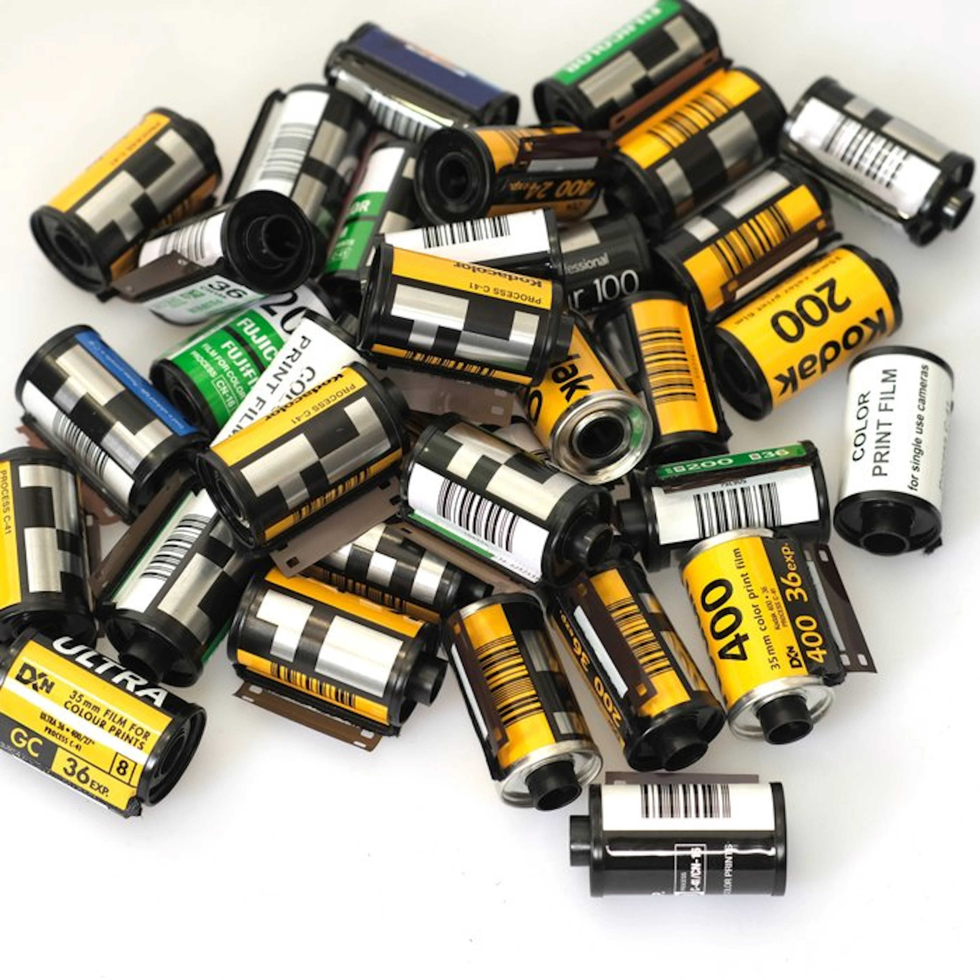 Kodak/Fujifilm +/- 300 lege film cassettes Film holder