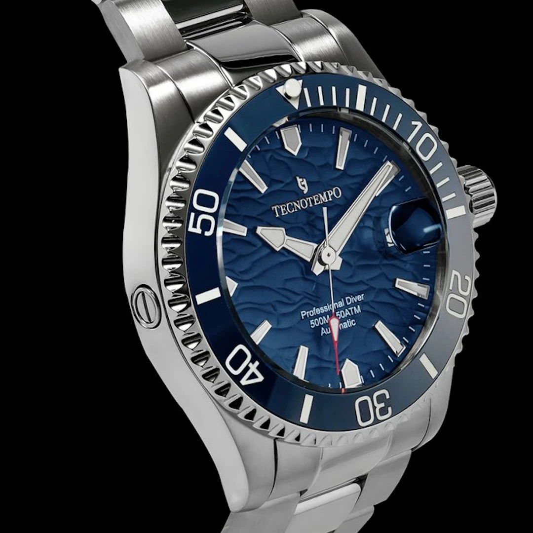 Tecnotempo - Automatic Professional Diver 500M / 50ATM...