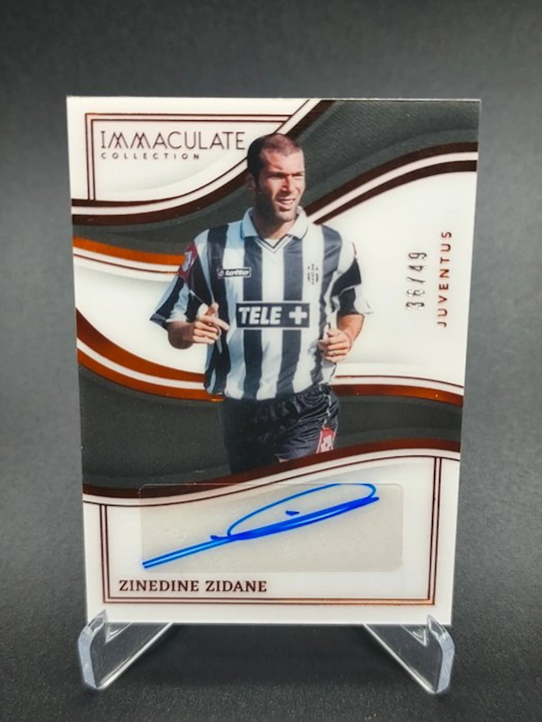 2023/24 Panini Immaculate Collection Zinedine Zidane...