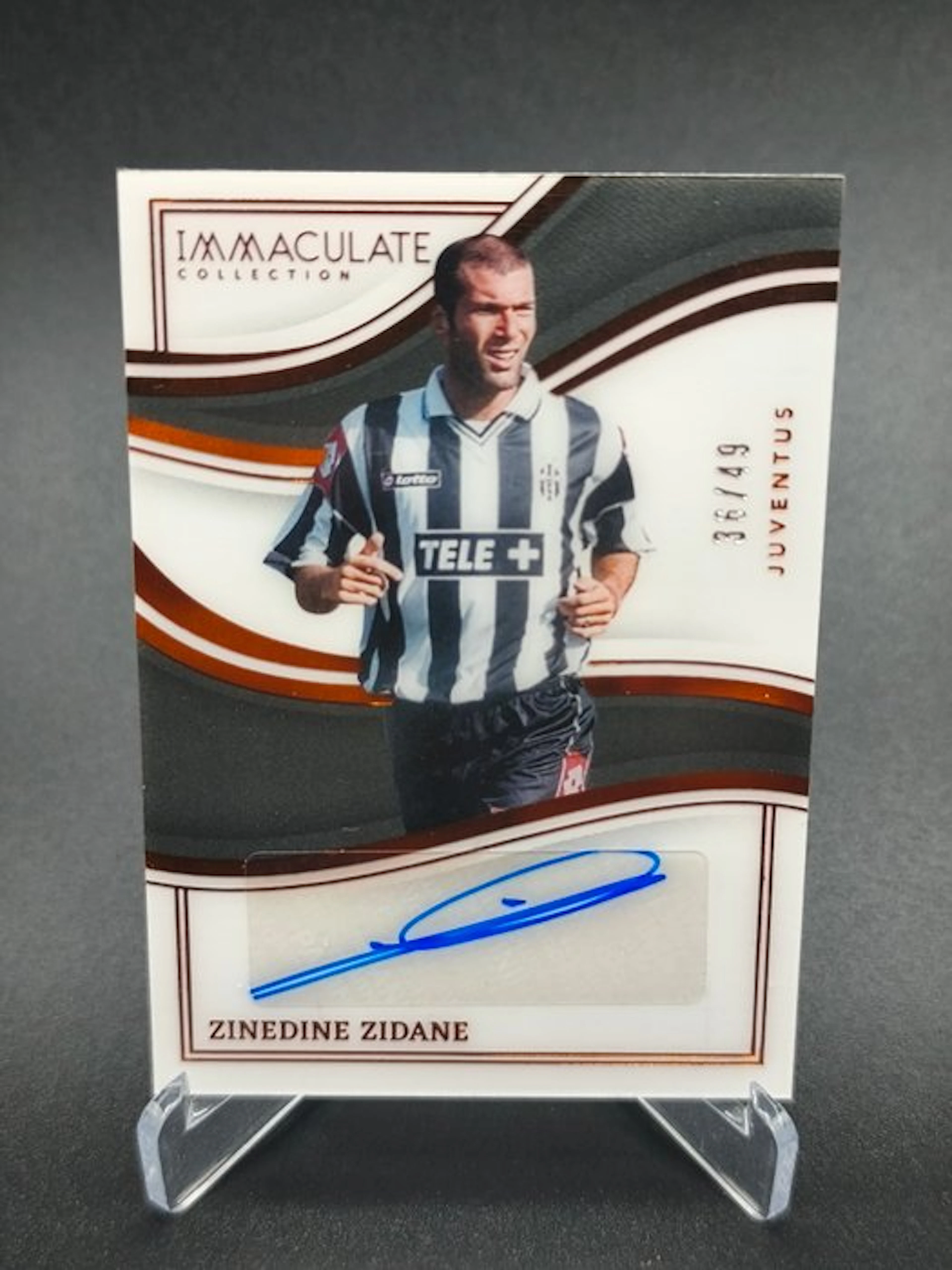 2023/24 Panini Immaculate Collection Zinedine Zidane...