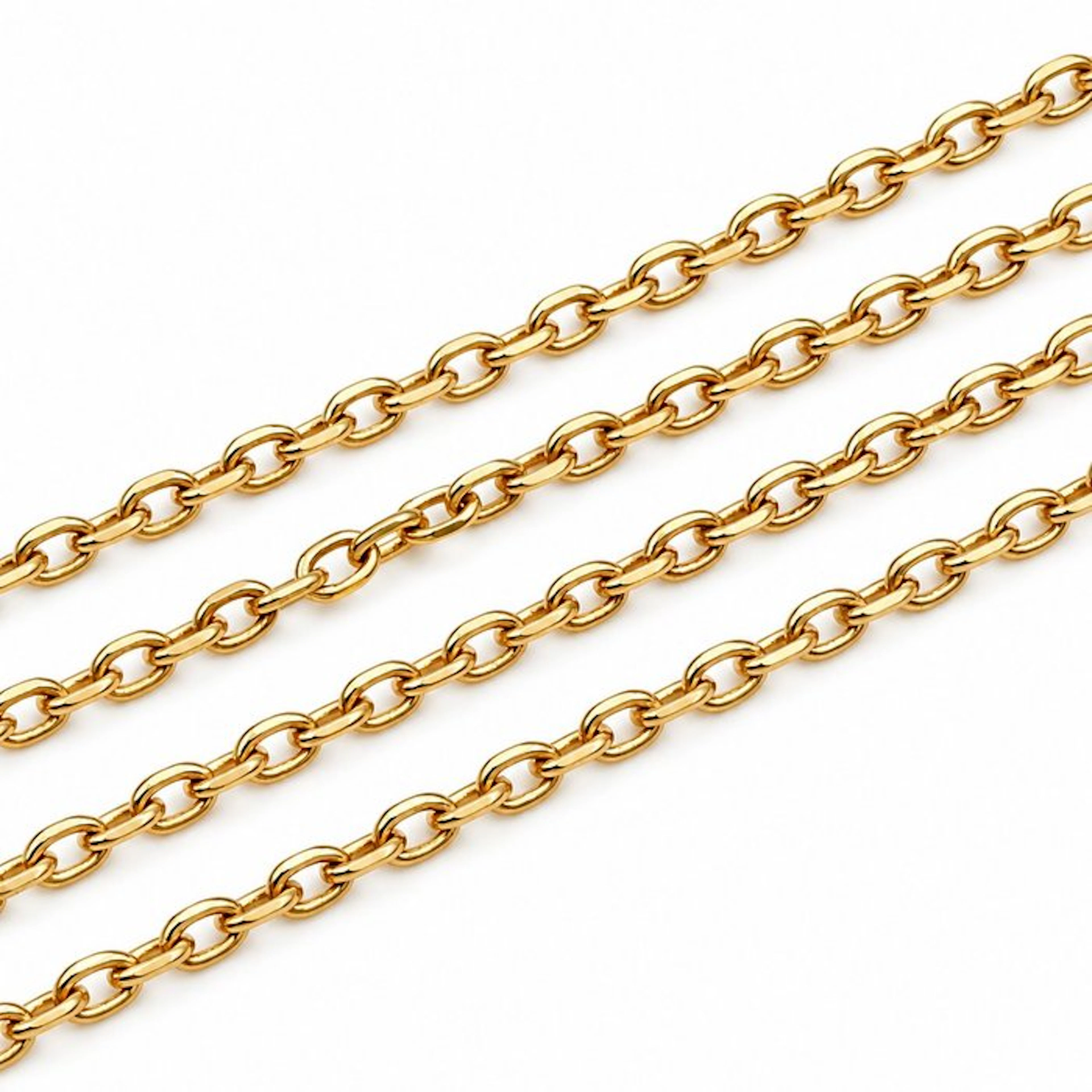 No reserve price - Necklace - 18 kt. Yellow gold - Made in Italy - Handmade