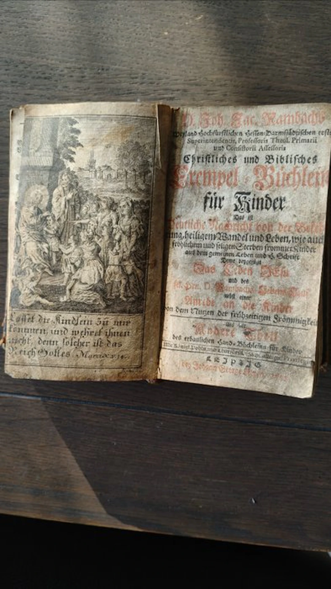 JJ rambach - Lutherana/Piëtisme) - 1743