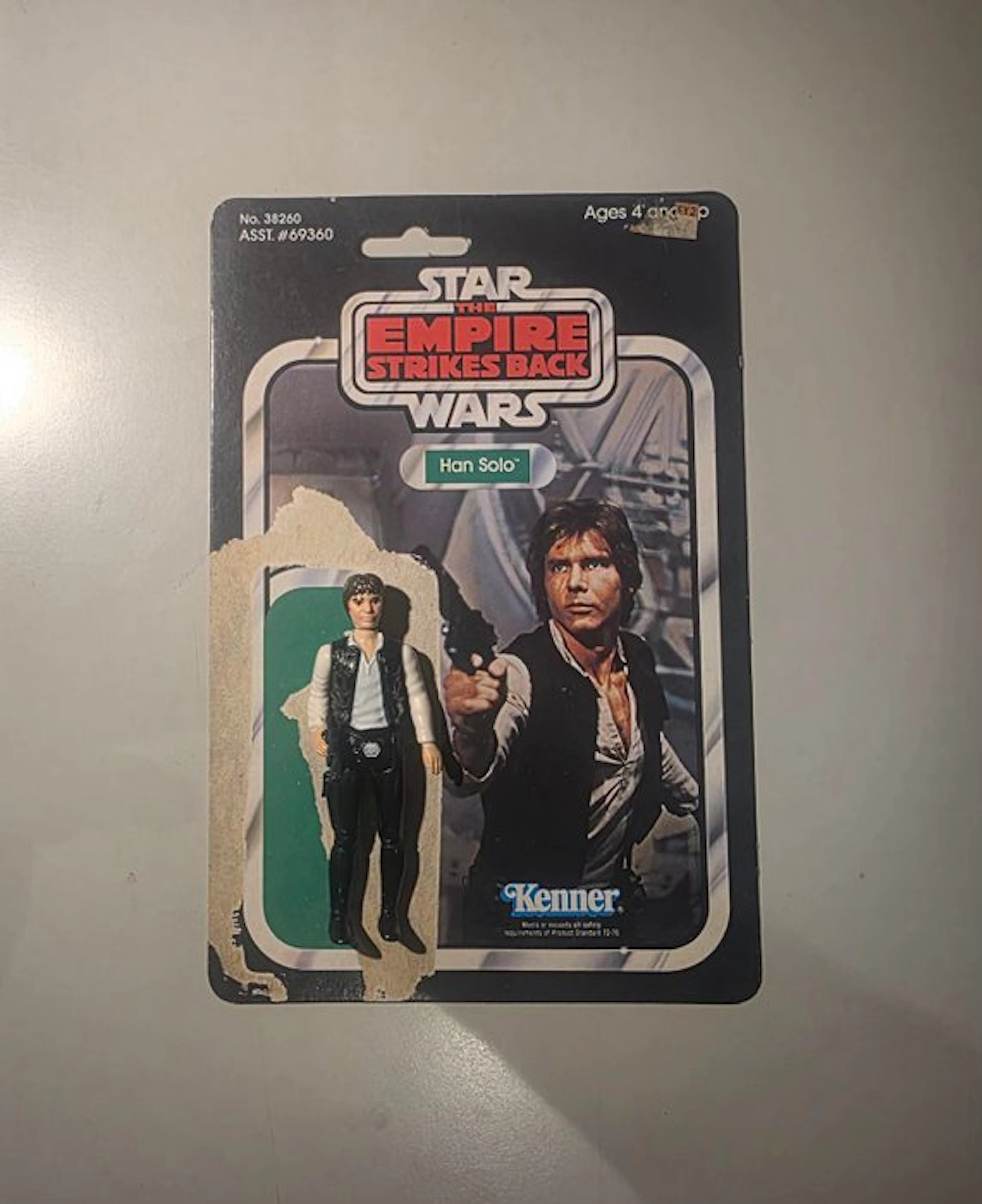 Kenner - Action figure Star Wars Han Solo 1977 Original...