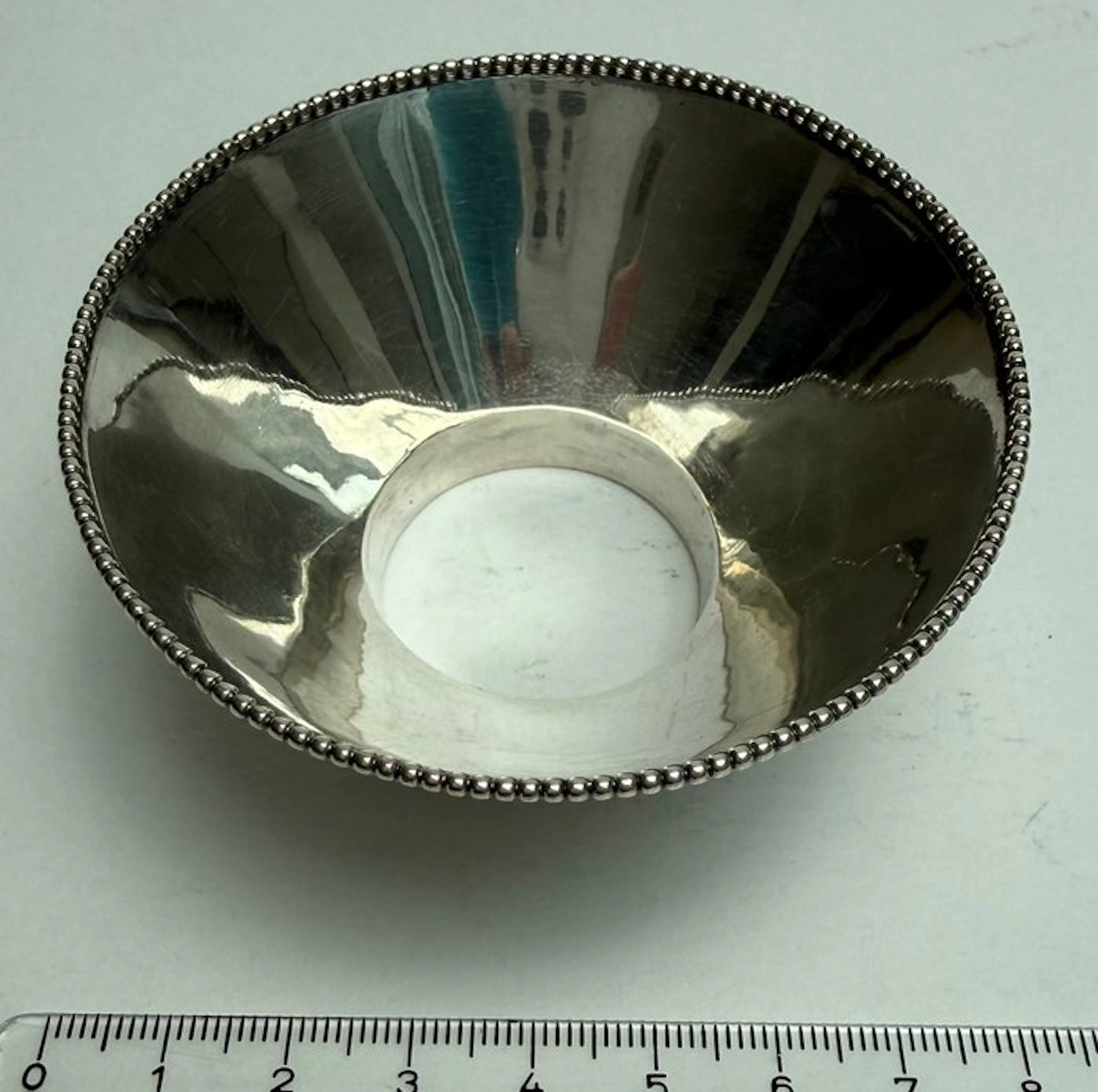 Tea service (2) - .835 silver - Theebustrechter, drip tray