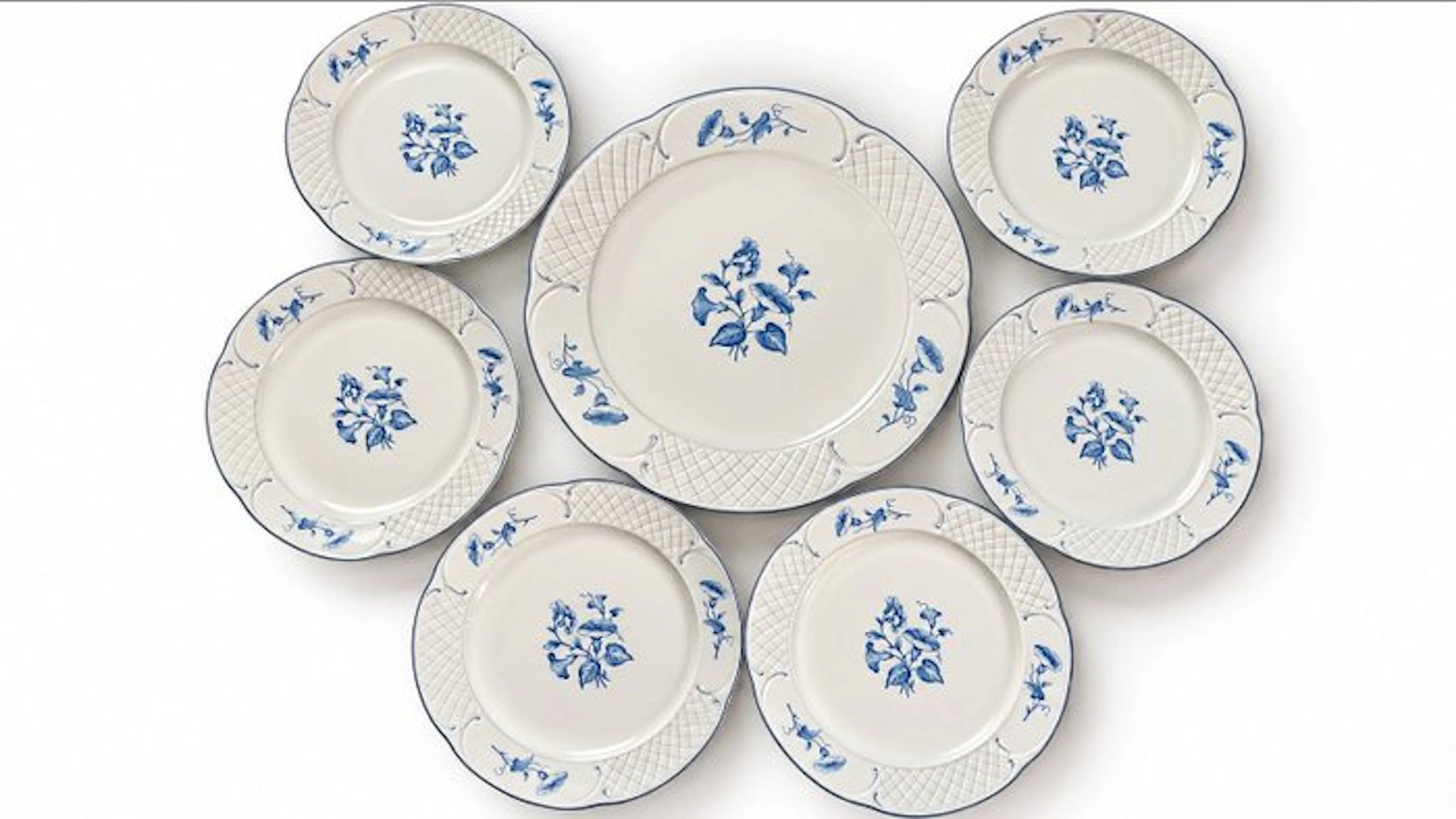 Villeroy & Boch - 6 Assiettes entremet dessert 1 Grand...