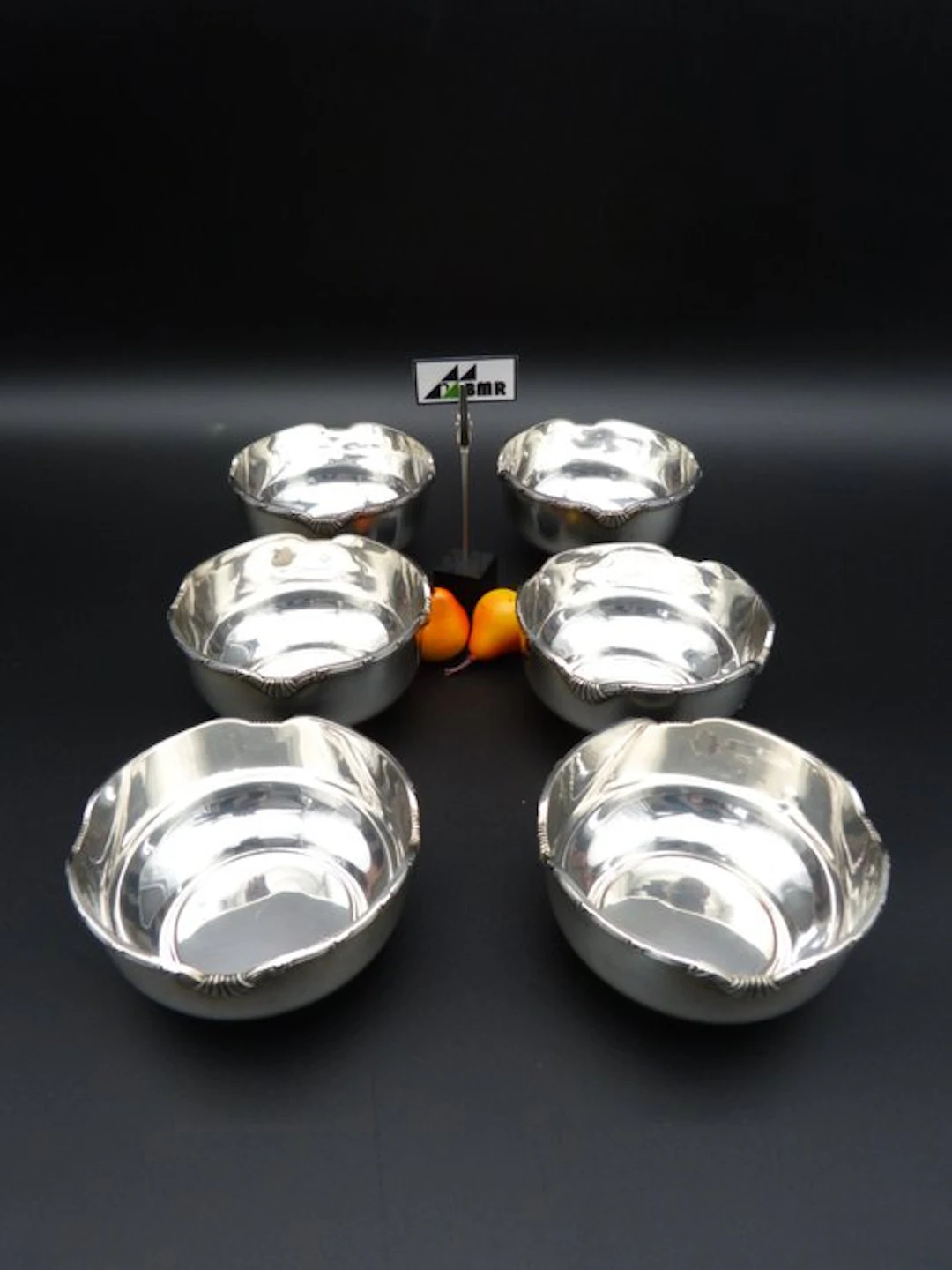 Set of bowls (6) - .800 silver - Egypt