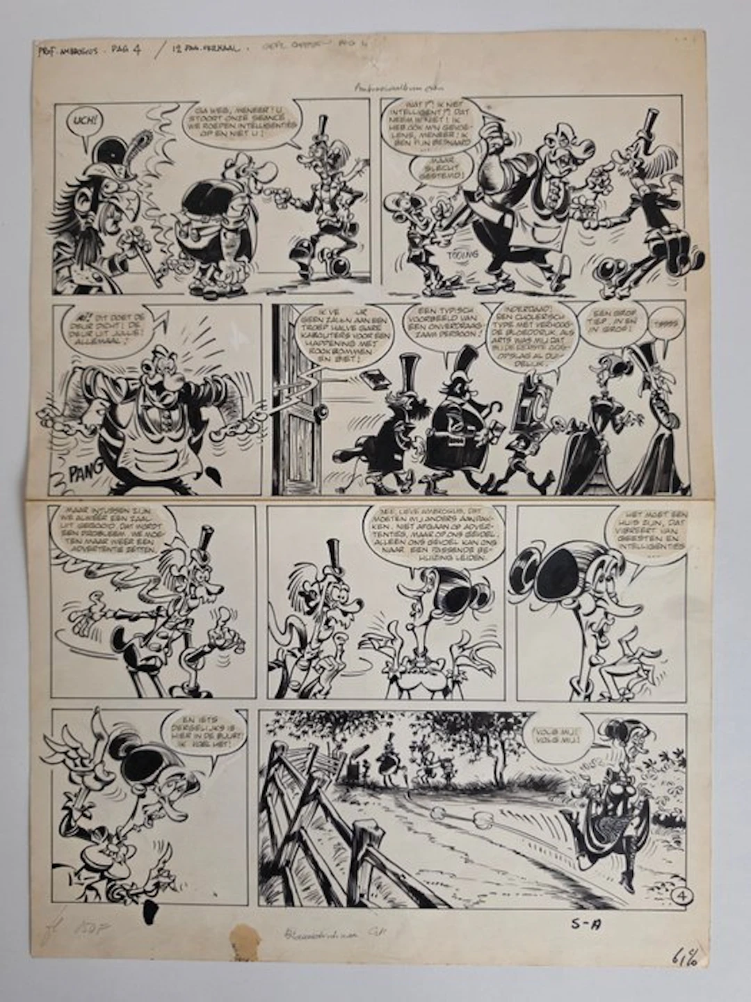 Gideon Brugman - 1 Original page - Ambrosius - Ambrosius...