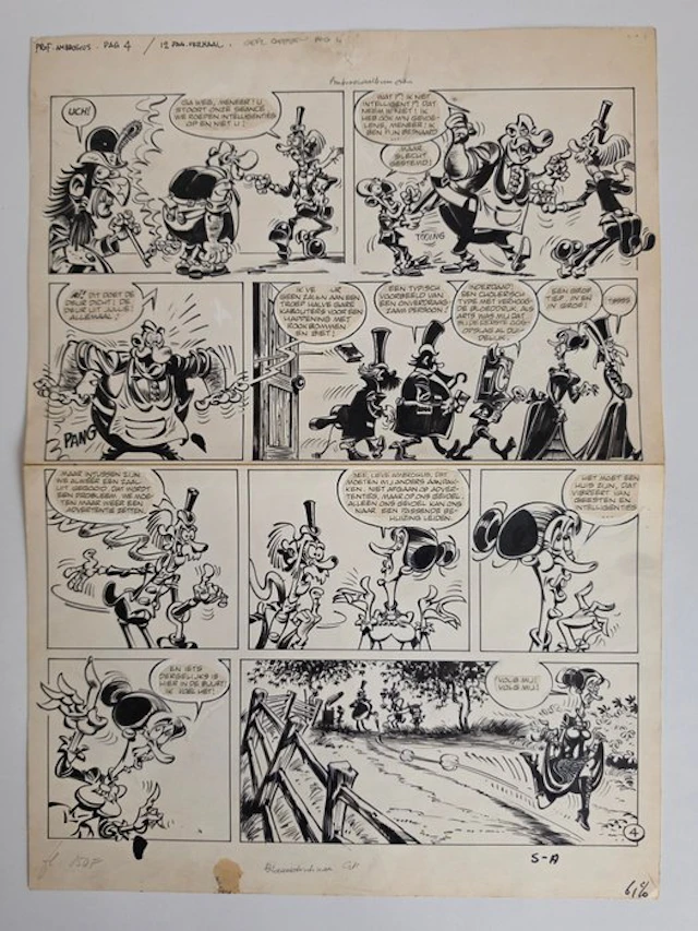 Gideon Brugman - 1 Original page - Ambrosius - Ambrosius...