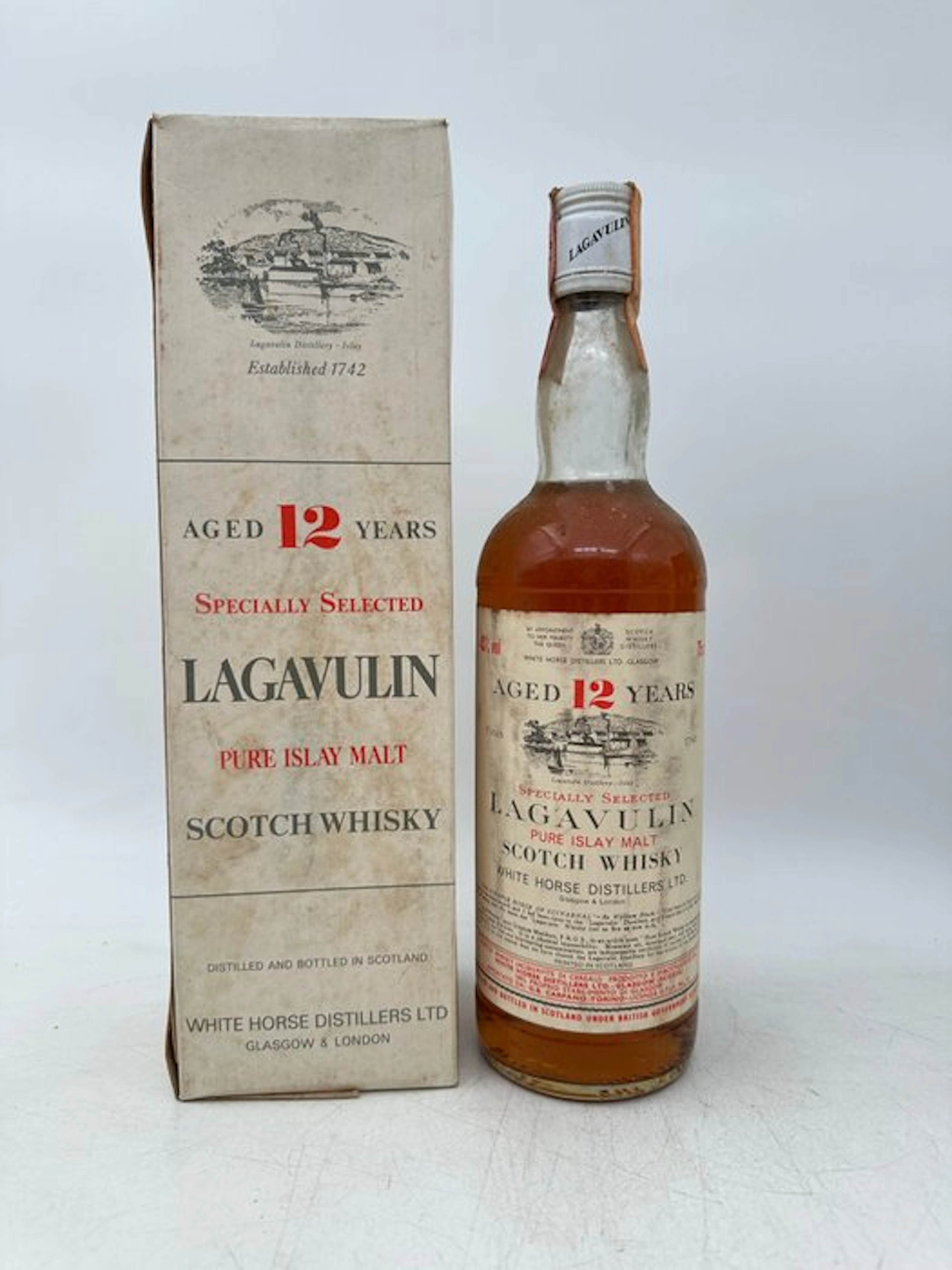 Lagavulin 12 years old Carpano Import - b. early 1980s - 75cl