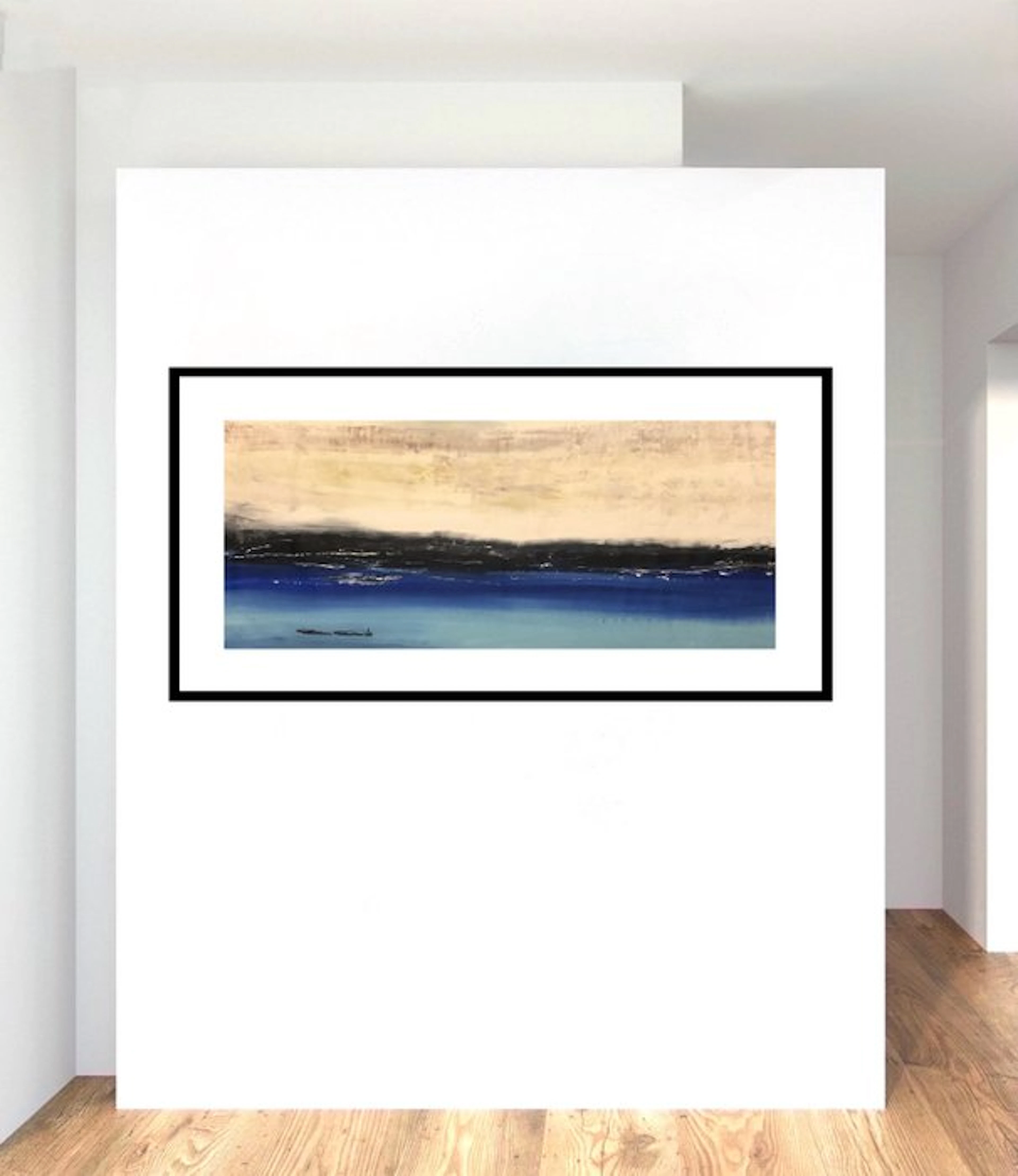 Dam Domido - NO RESERVE PRICE- Mist on the horizon - 105 x 45 cm