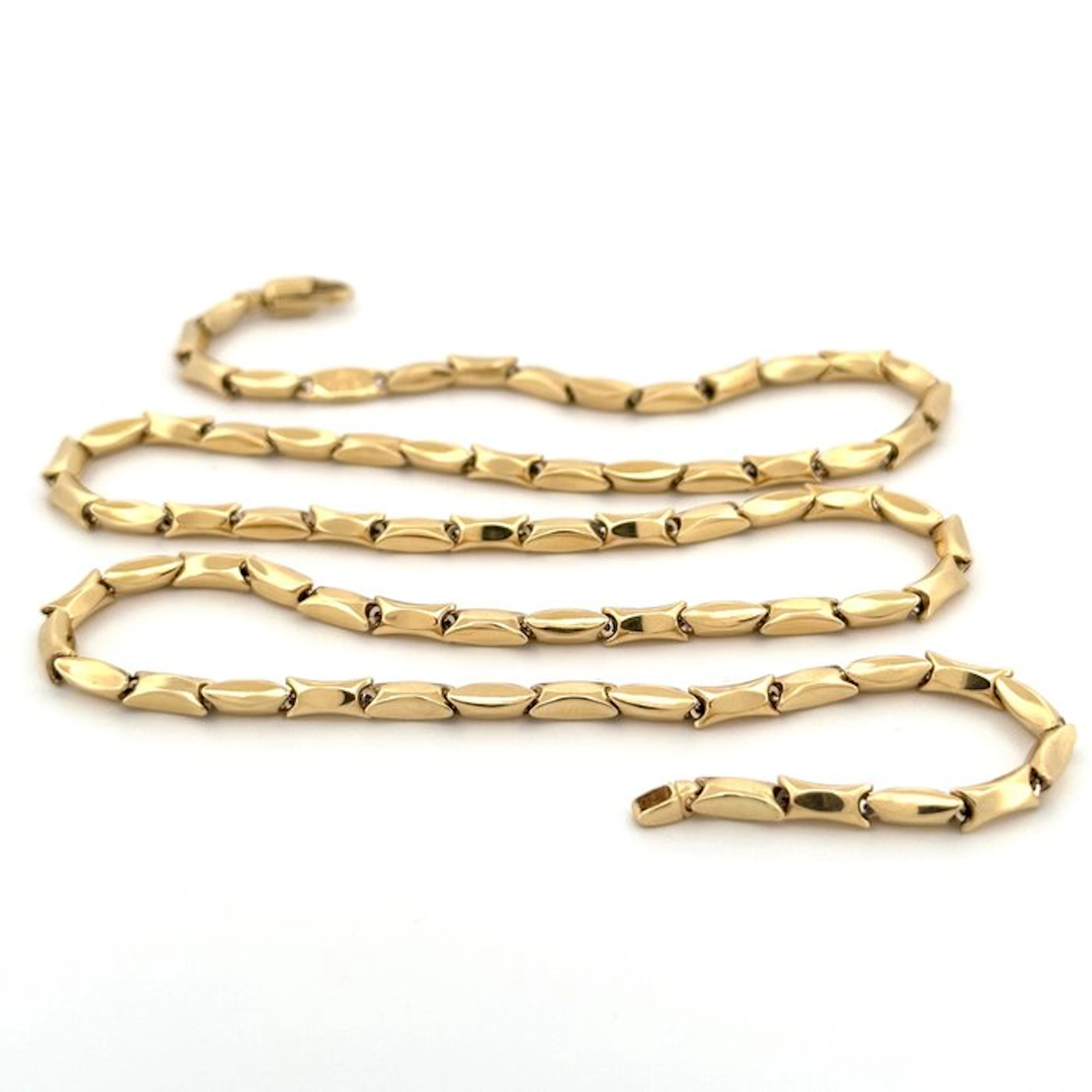 Necklace - 18 kt. Yellow gold - Made in Italy
