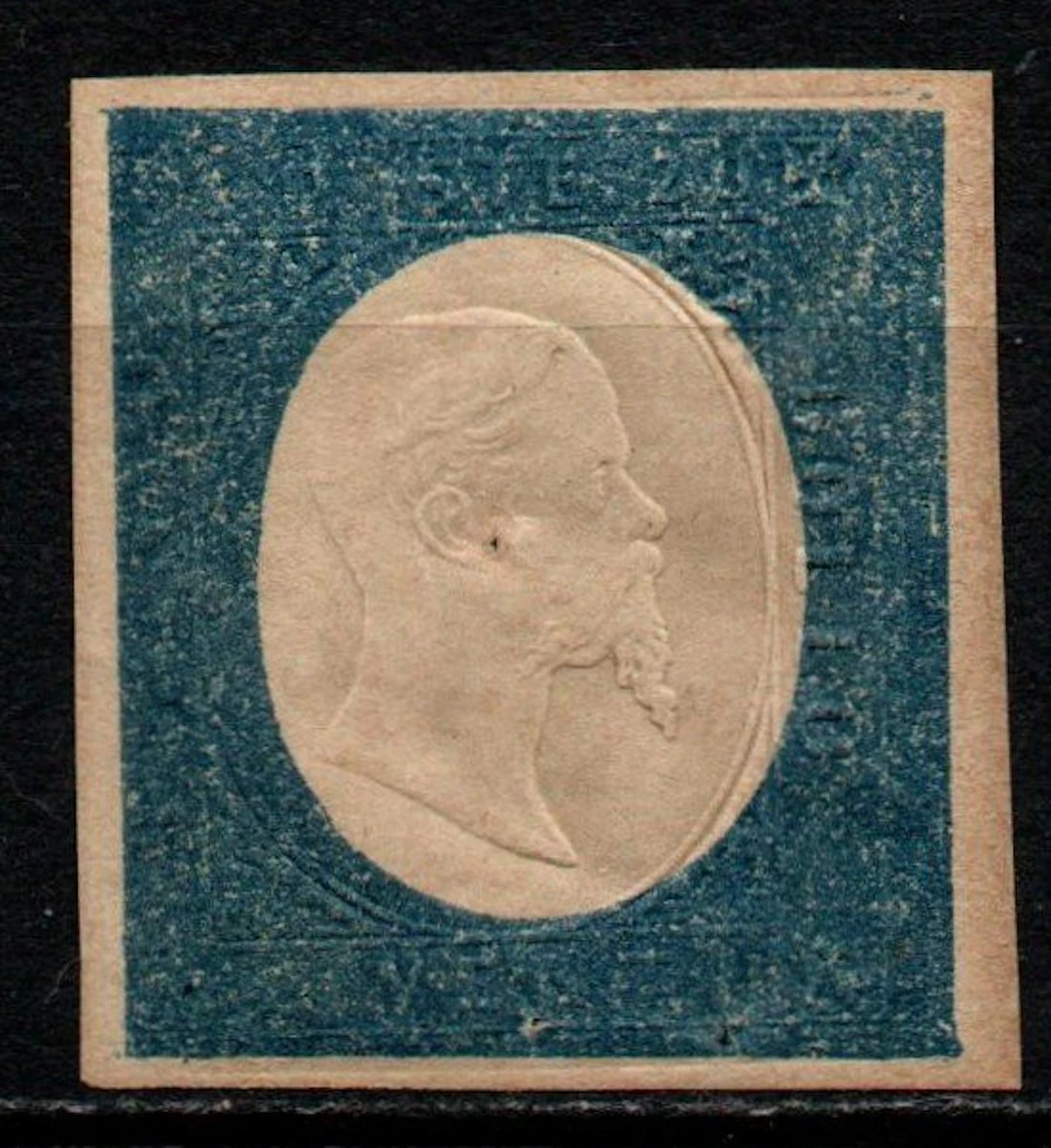 Italian Ancient States - Sardinia 1854 - Stamp of the third issue not issued