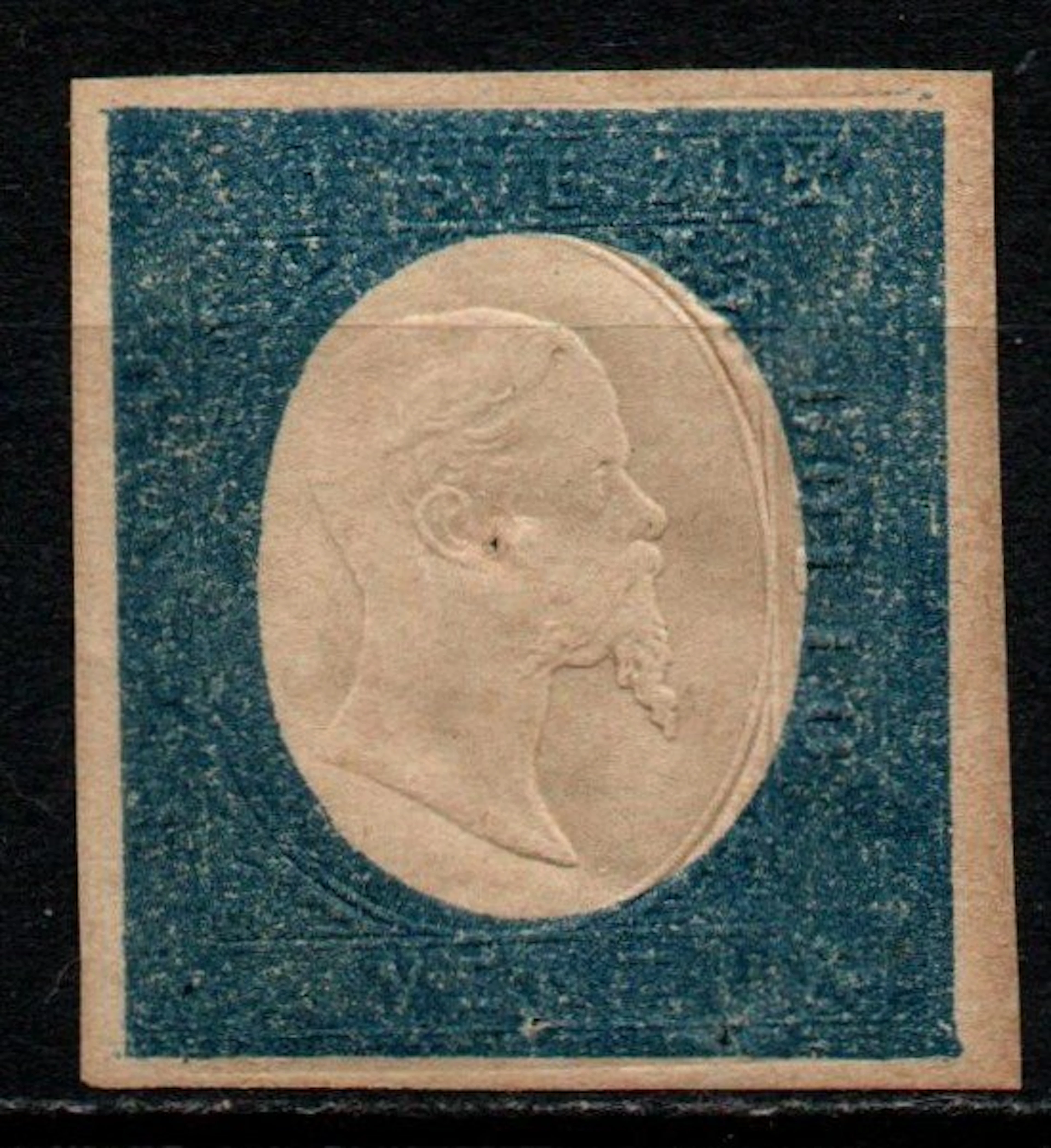 Italian Ancient States - Sardinia 1854 - Stamp of the third issue not issued